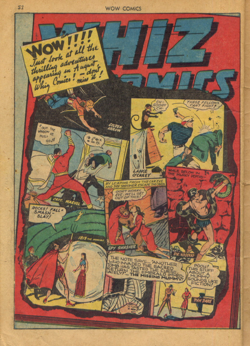 Read online Wow Comics comic -  Issue #3 - 54