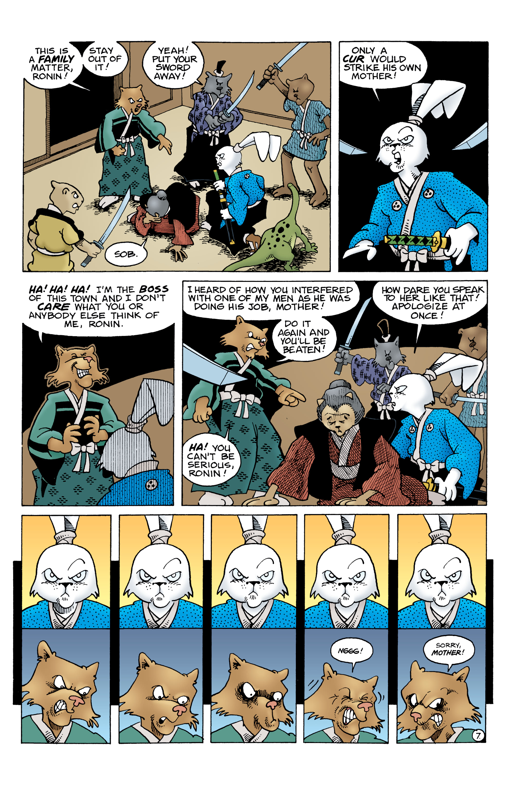 Read online Usagi Yojimbo: Wanderer’s Road comic -  Issue #2 - 9