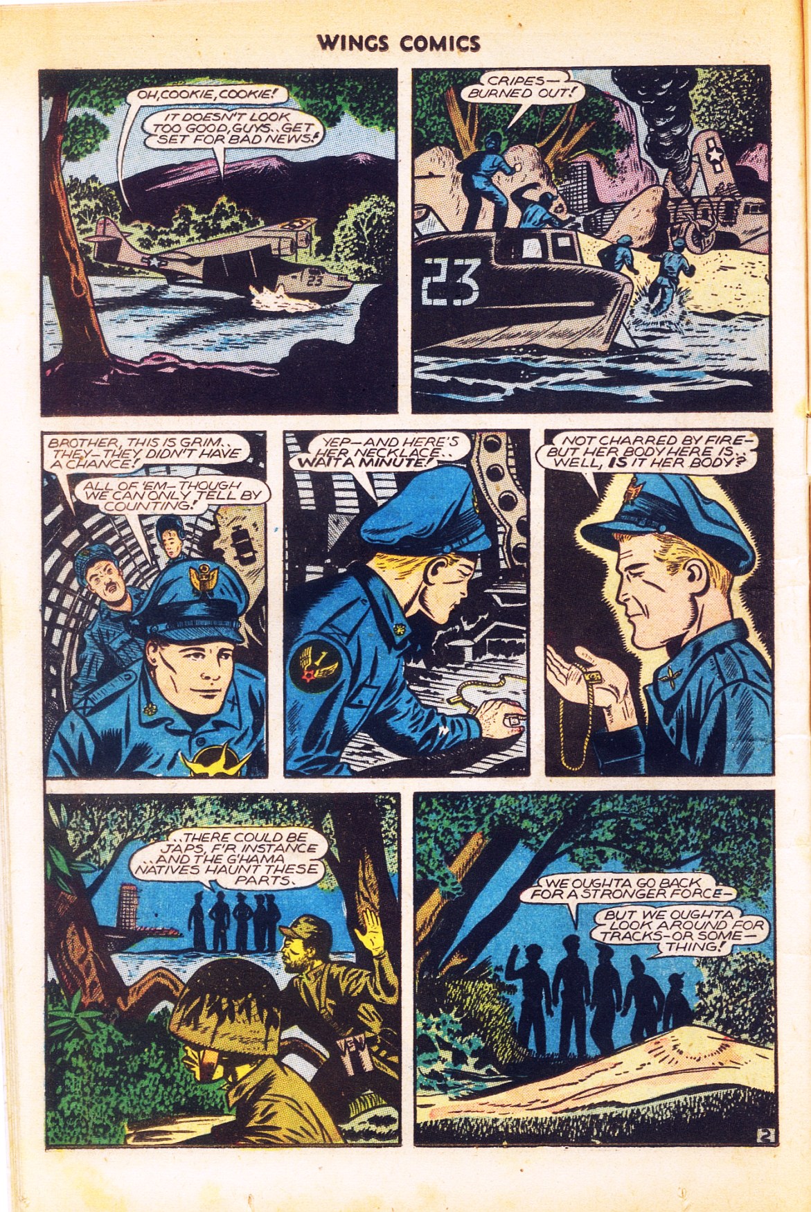 Read online Wings Comics comic -  Issue #66 - 22