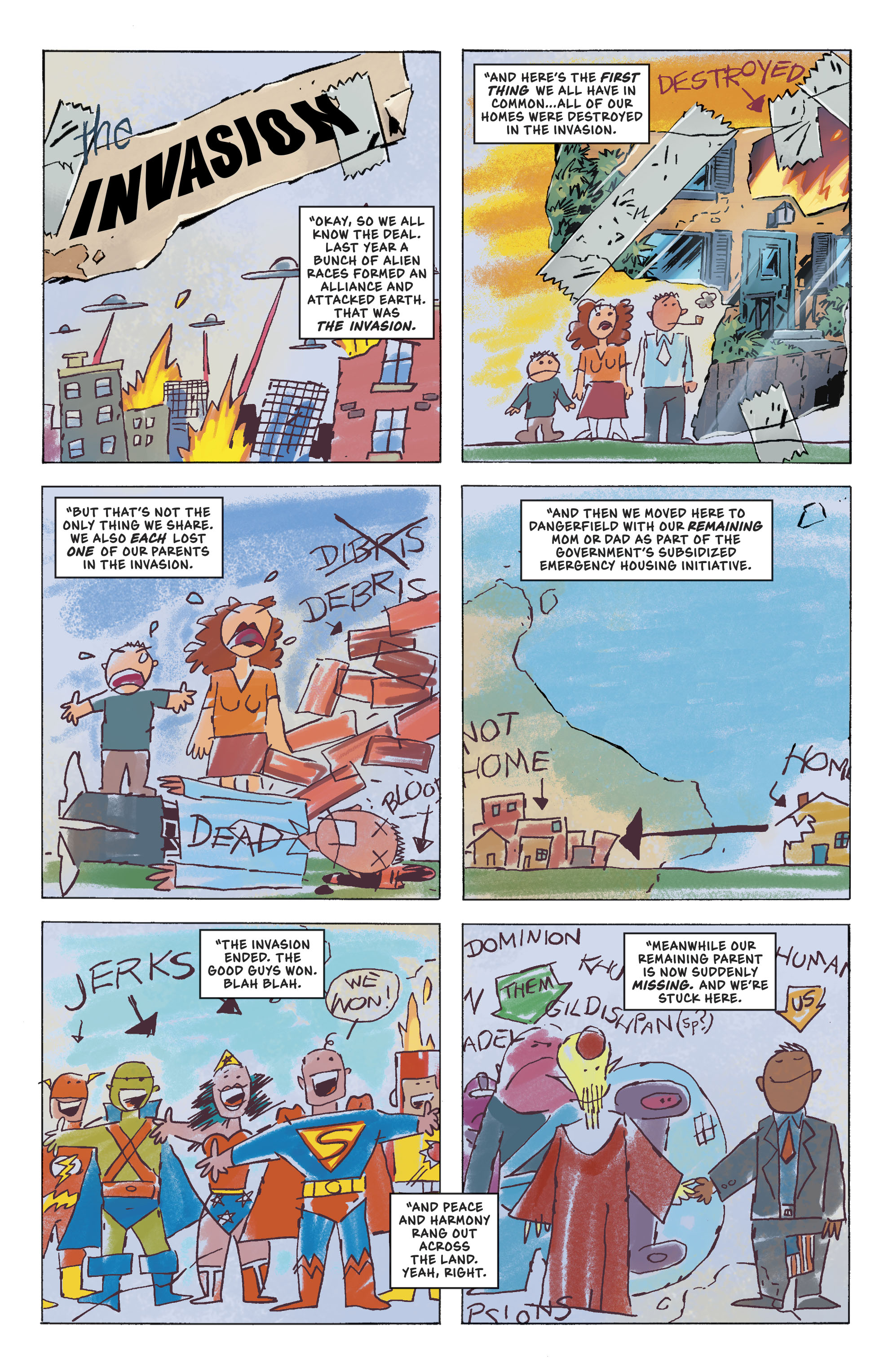 Read online Inferior Five comic -  Issue #3 - 3