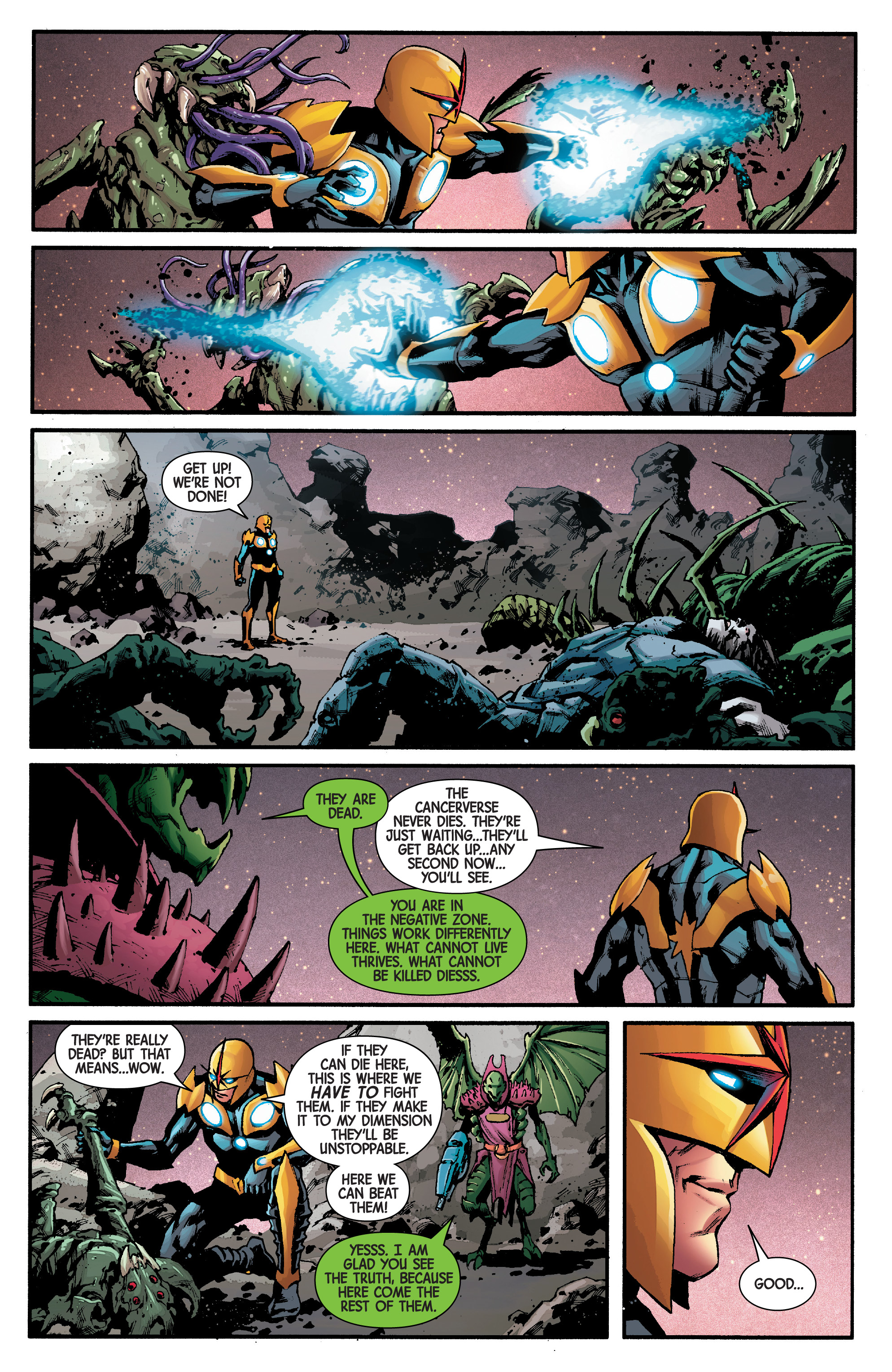 Read online Annihilation - Scourge comic -  Issue # Nova - 23