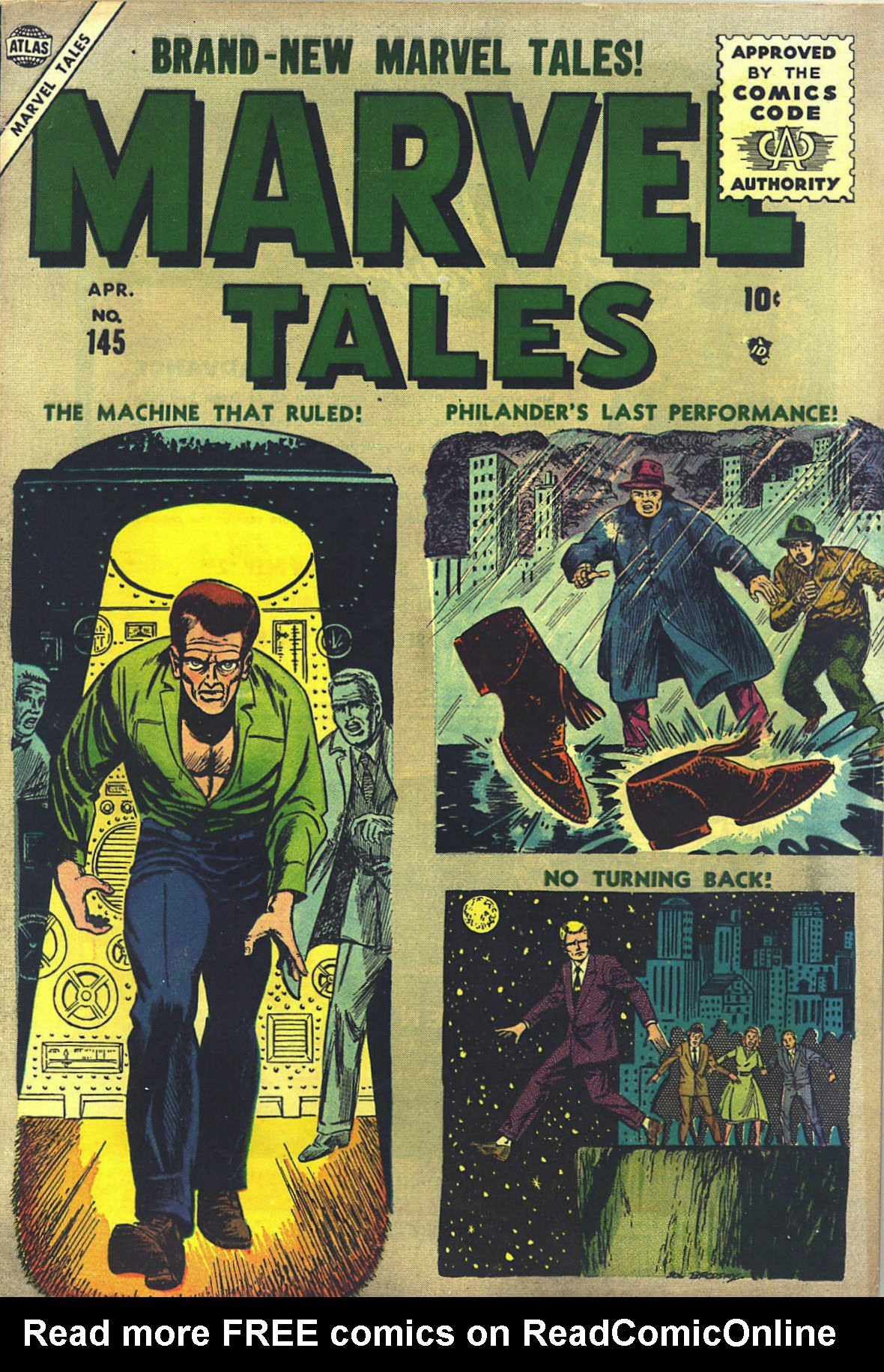 Read online Marvel Tales (1949) comic -  Issue #145 - 1