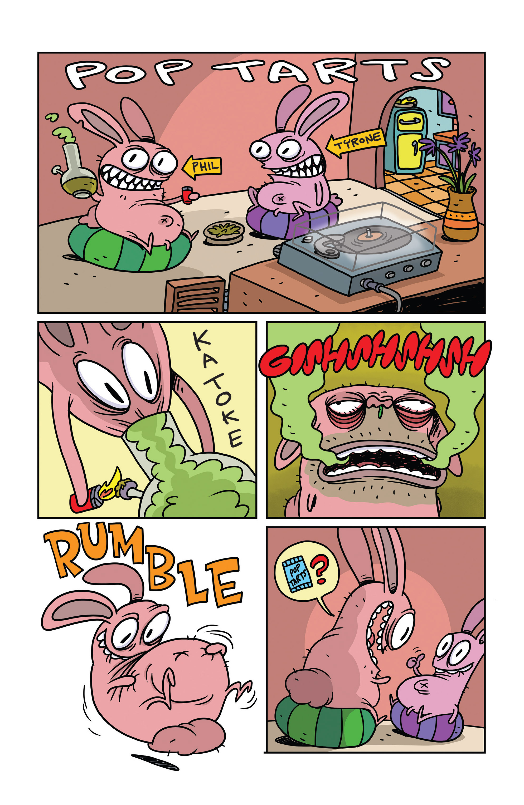 Read online Itty Bitty Bunnies in Rainbow Pixie Candy Land: Pop Tarts comic -  Issue # Full - 5