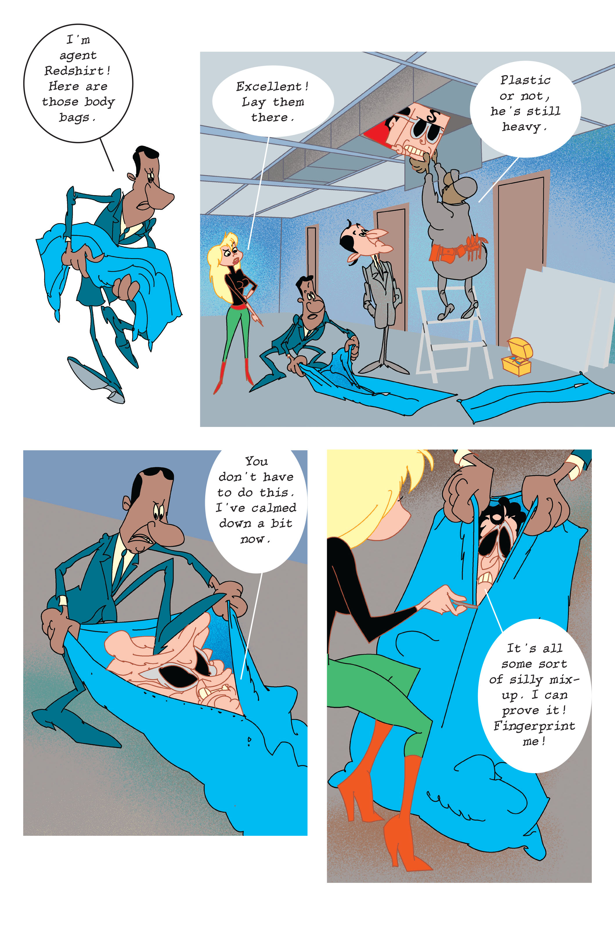 Read online Plastic Man (2004) comic -  Issue # _Rubber Banded - The Deluxe Edition (Part 1) - 61