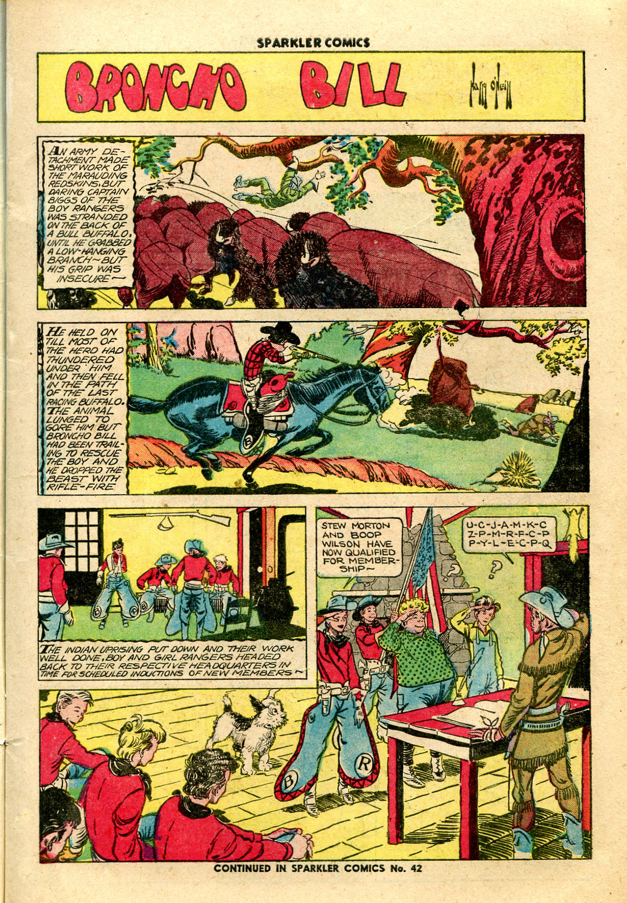 Read online Sparkler Comics comic -  Issue #41 - 11