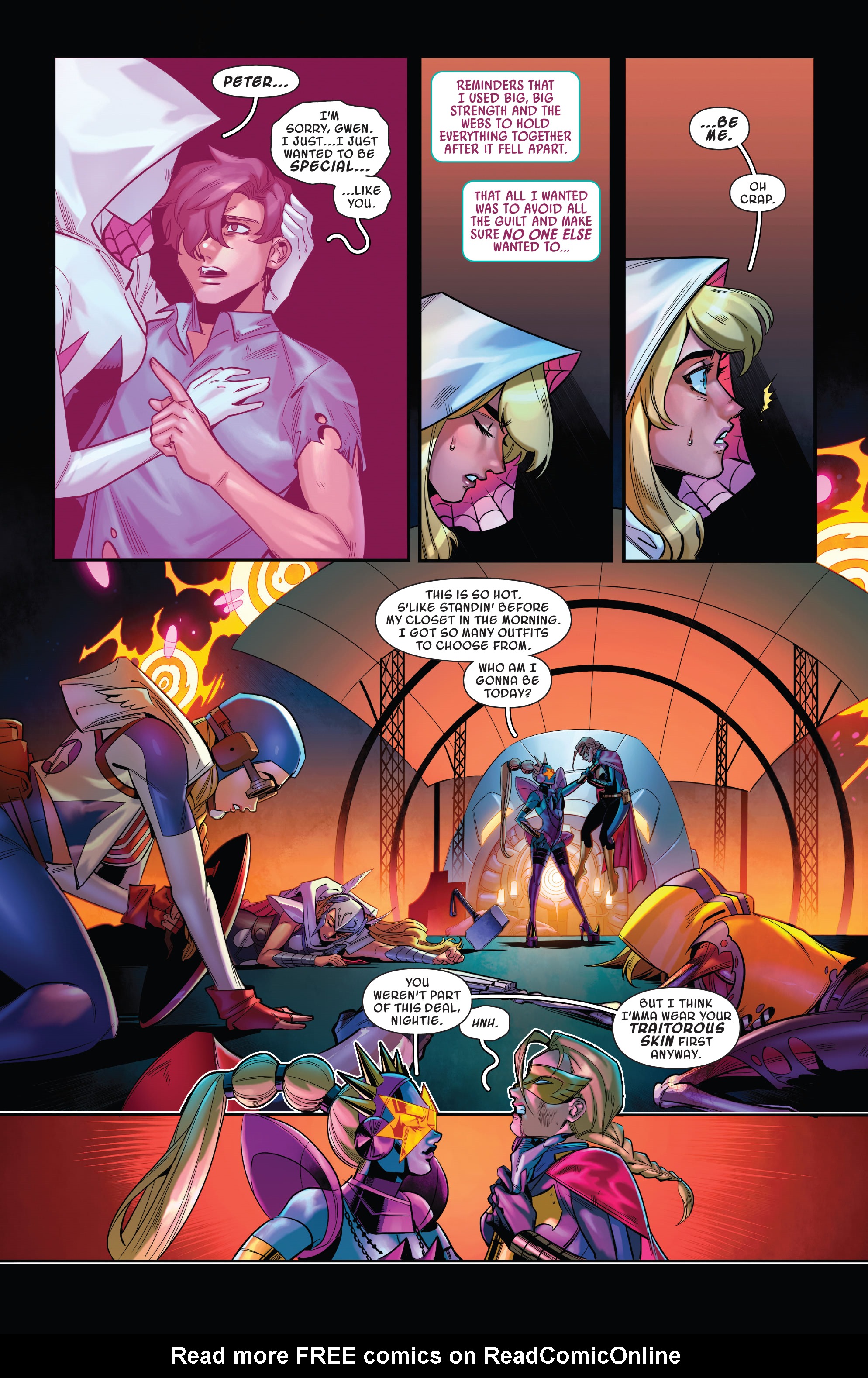 Read online Spider-Gwen: Gwenverse comic -  Issue #5 - 7