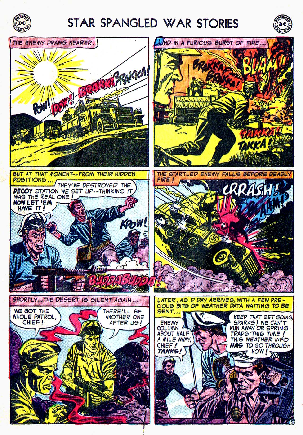 Read online Star Spangled War Stories (1952) comic -  Issue #22 - 32