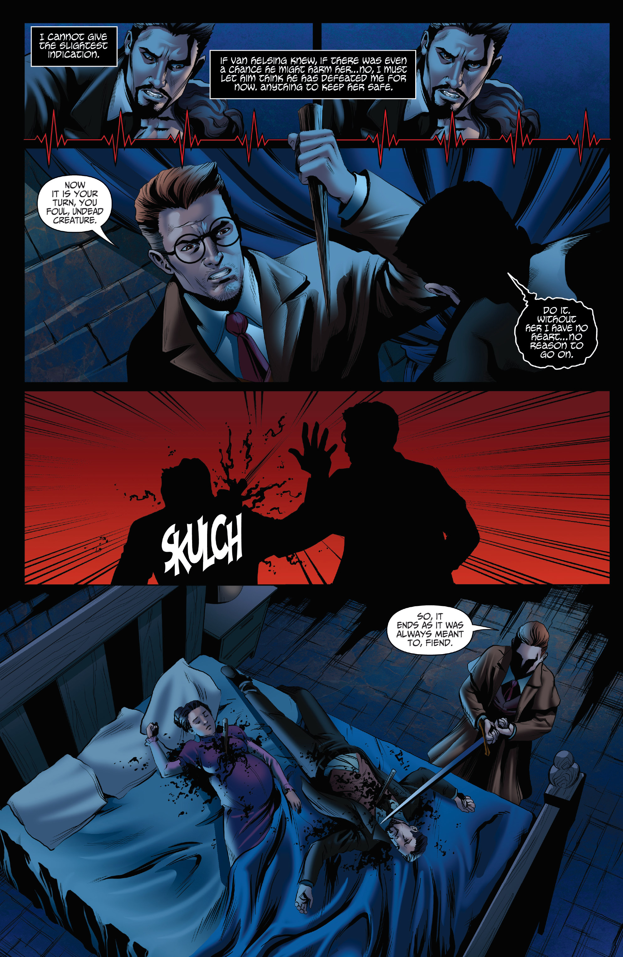 Read online Van Helsing vs. Dracula's Daughter comic -  Issue #4 - 9