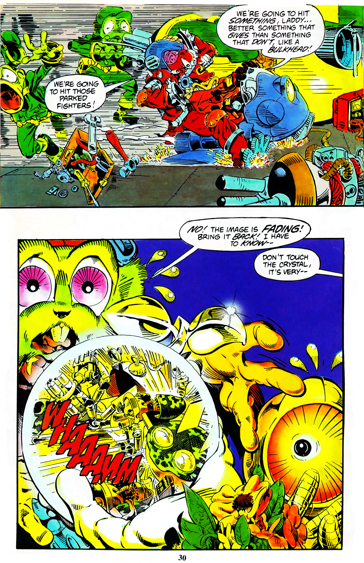 Read online Bucky O'Hare (1991) comic -  Issue #4 - 27