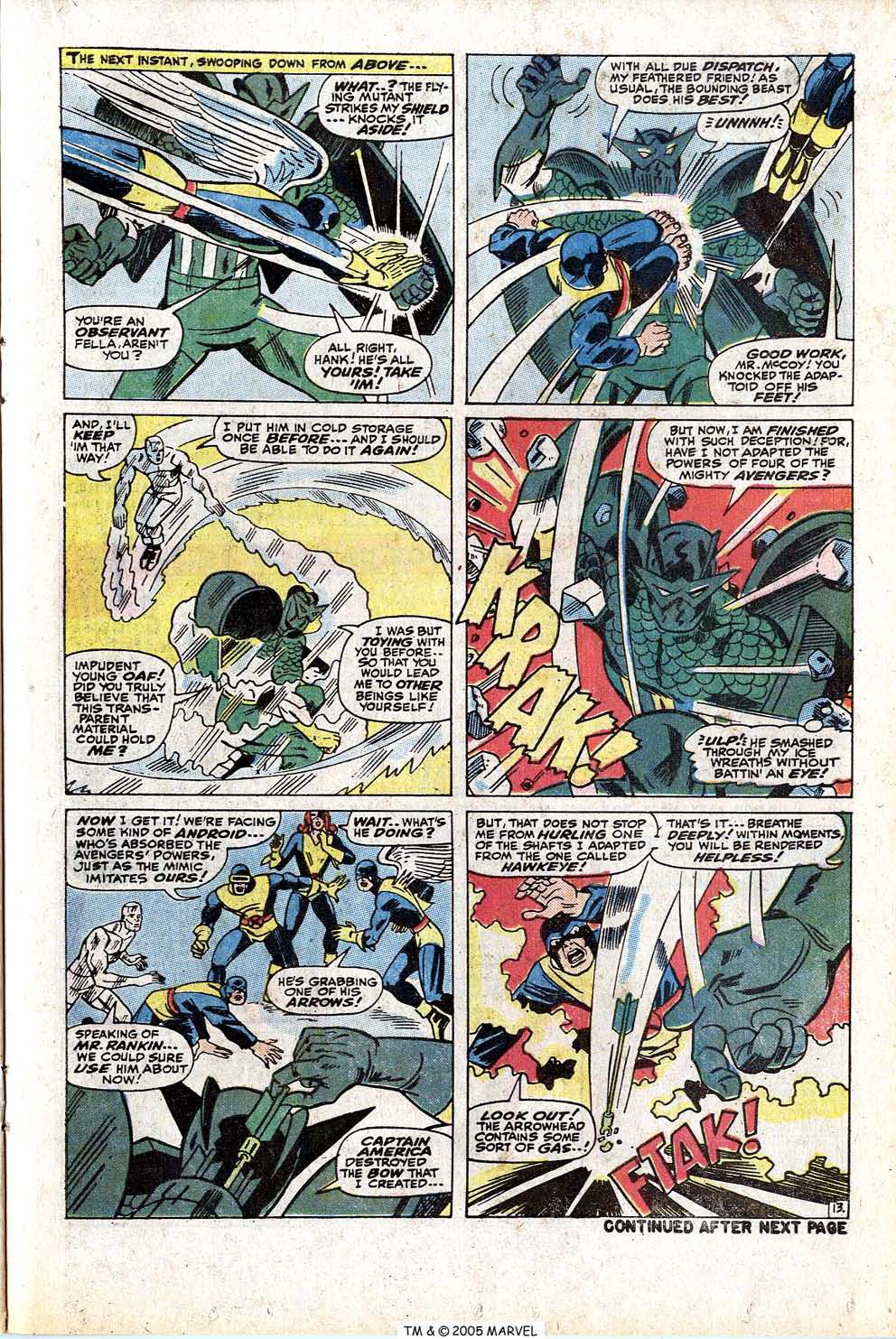 Read online Uncanny X-Men (1963) comic -  Issue #77 - 21