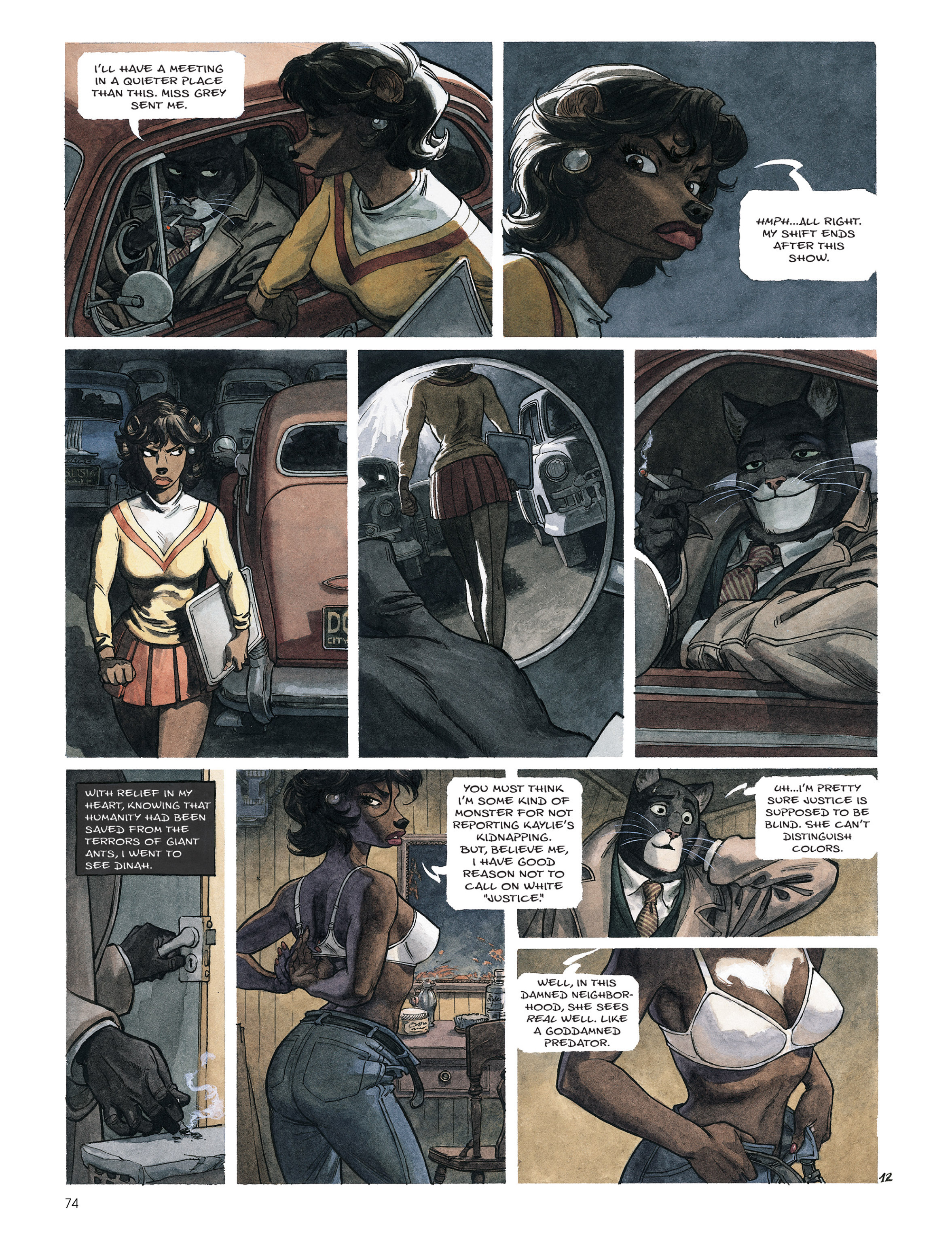 Read online Blacksad (2010) comic -  Issue # Full - 74