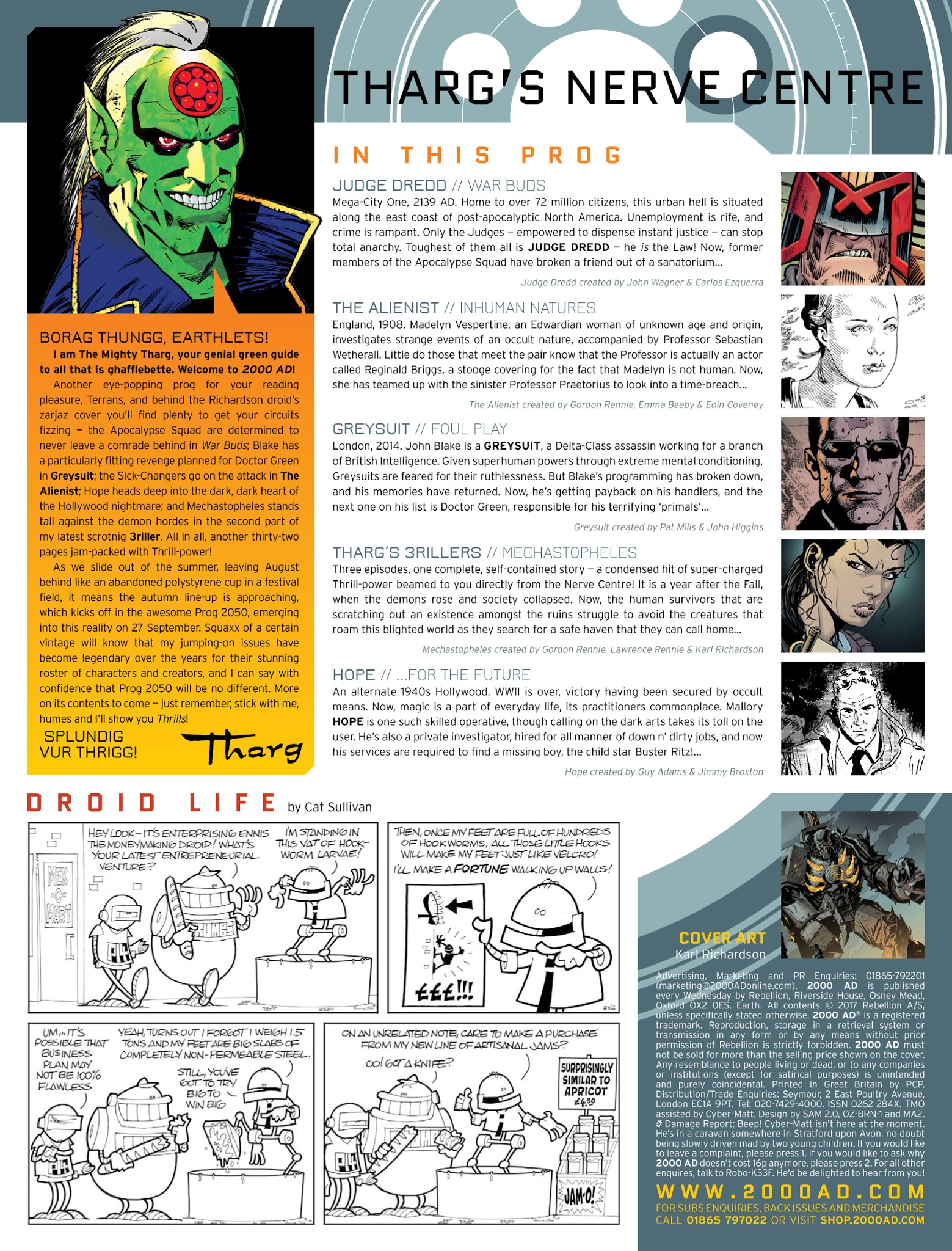 Read online 2000 AD comic -  Issue #2046 - 2