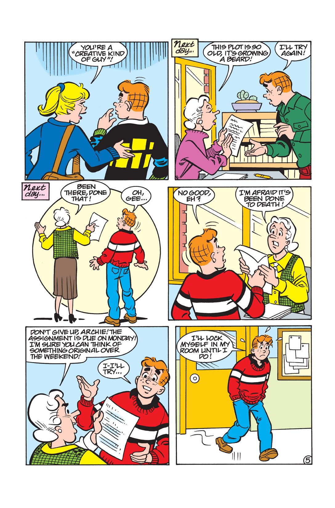 Read online Archie (1960) comic -  Issue #554 - 12