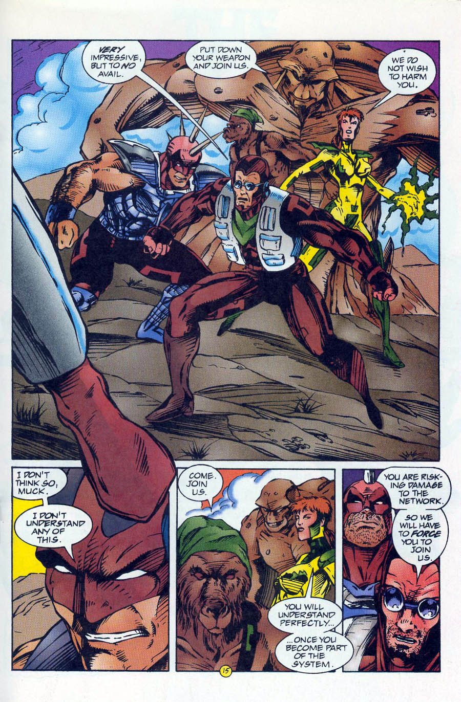 Read online Ex-Mutants comic -  Issue #16 - 15