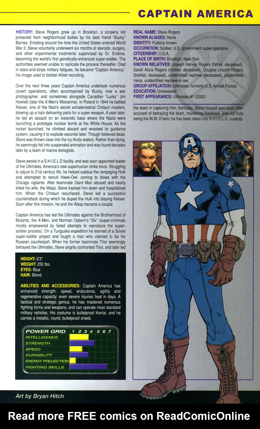 Read online Official Handbook of the Ultimate Marvel Universe: The Ultimates & X-Men 2005 comic -  Issue # Full - 9