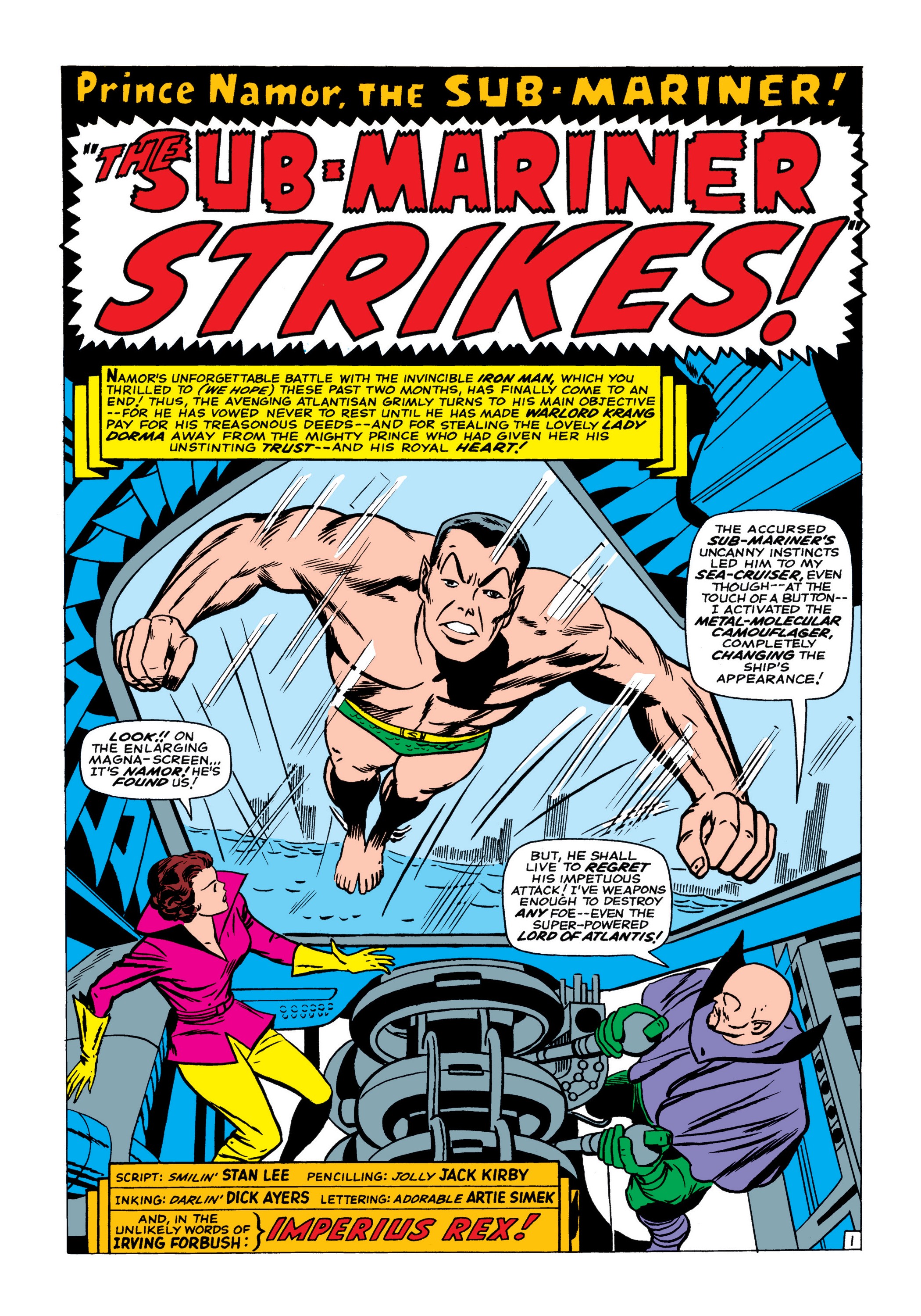 Read online Marvel Masterworks: The Sub-Mariner comic -  Issue # TPB 1 (Part 3) - 11