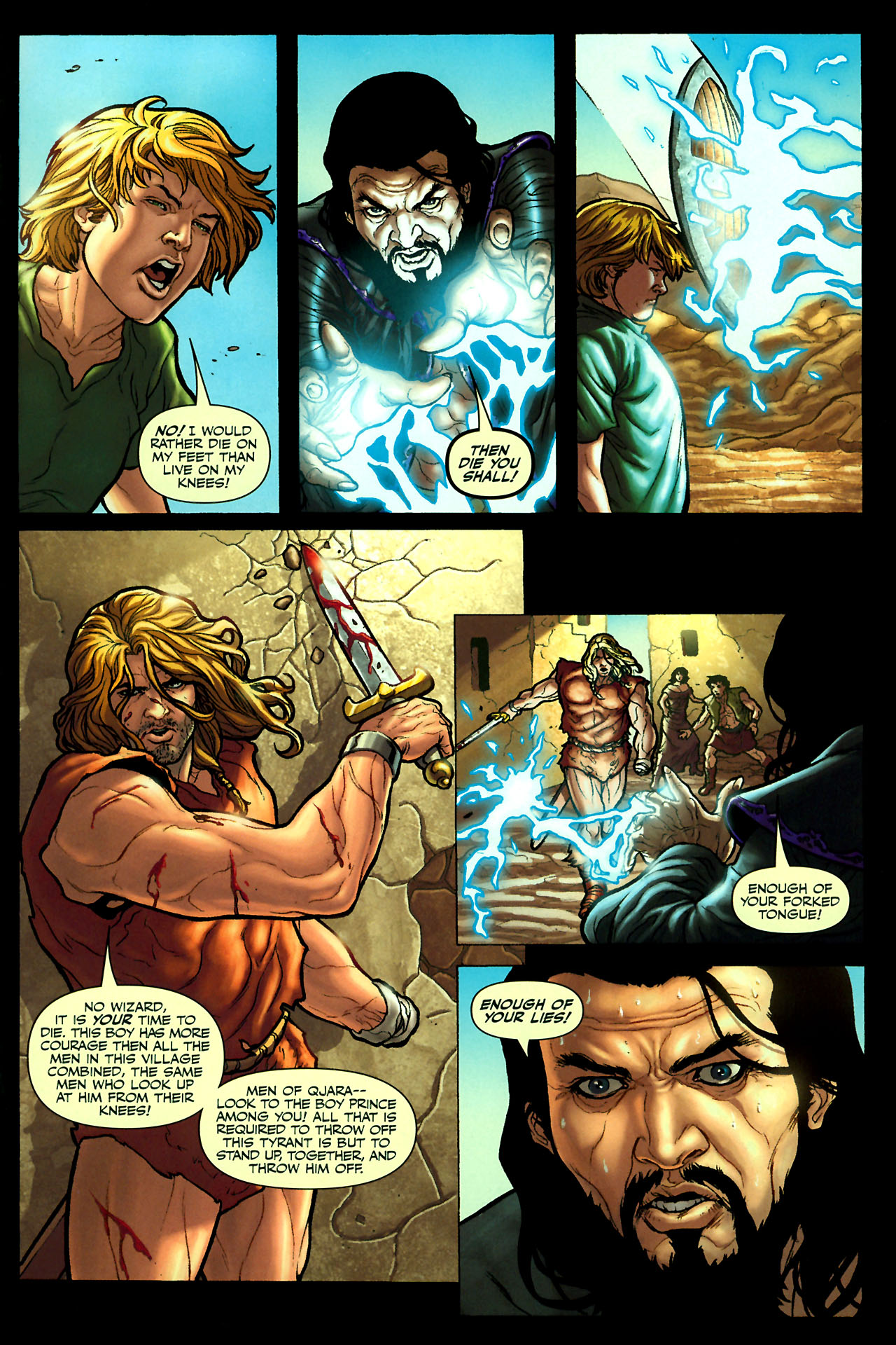 Read online Savage Tales (2007) comic -  Issue #9 - 45