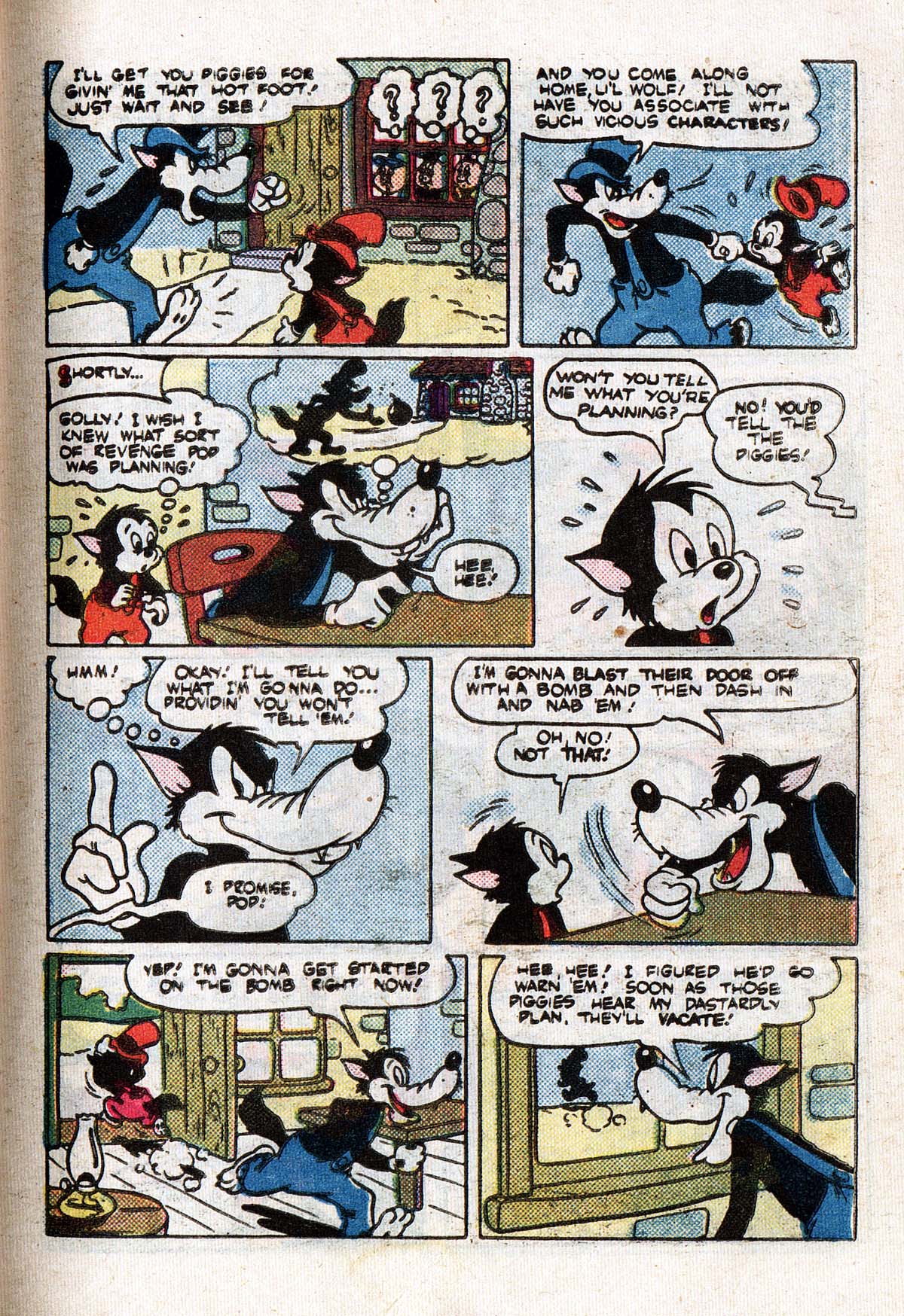 Read online Walt Disney's Comics Digest comic -  Issue #3 - 70