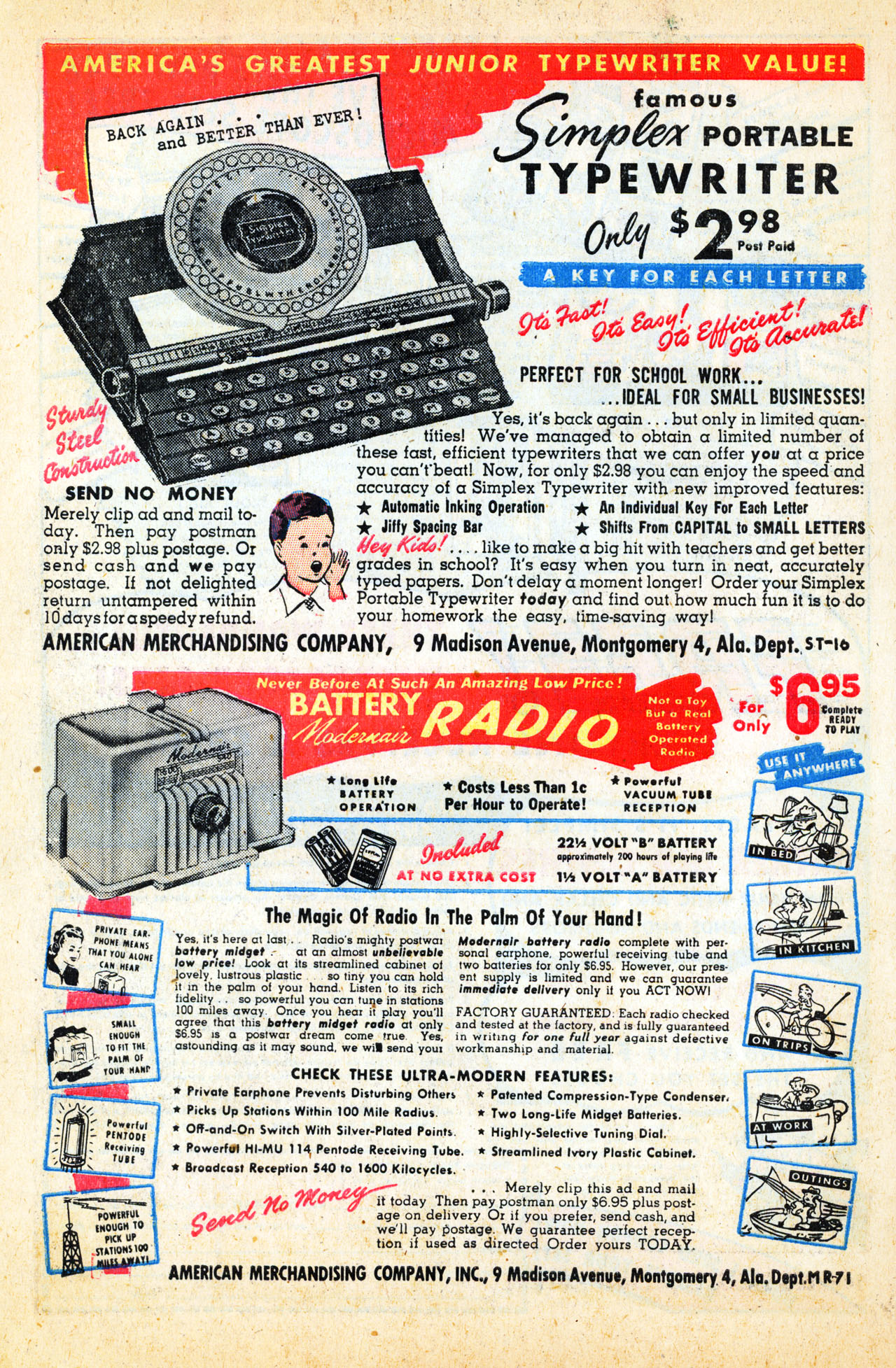 Read online Georgie Comics (1945) comic -  Issue #17 - 50