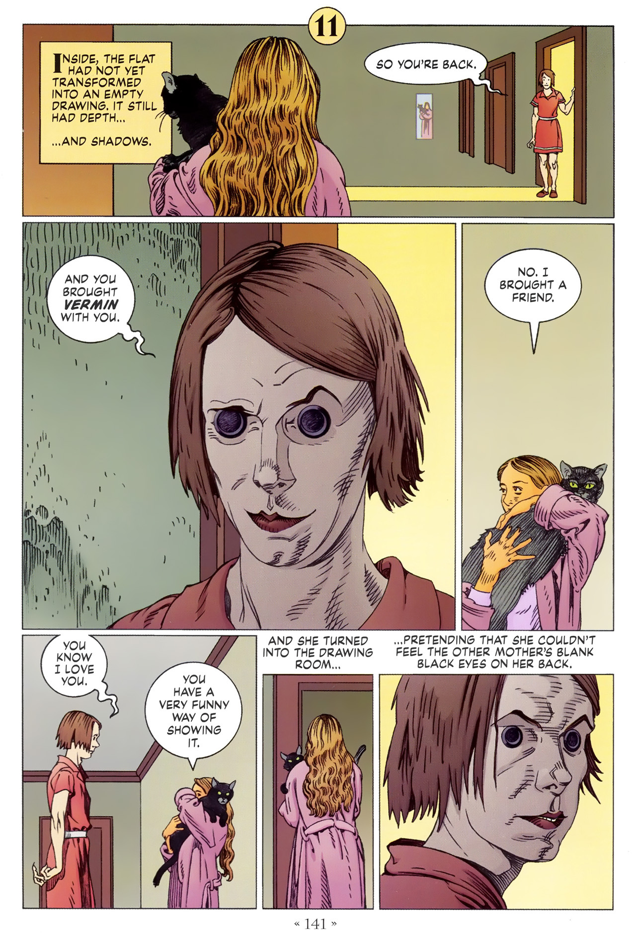 Read online Coraline comic -  Issue #1 - 147