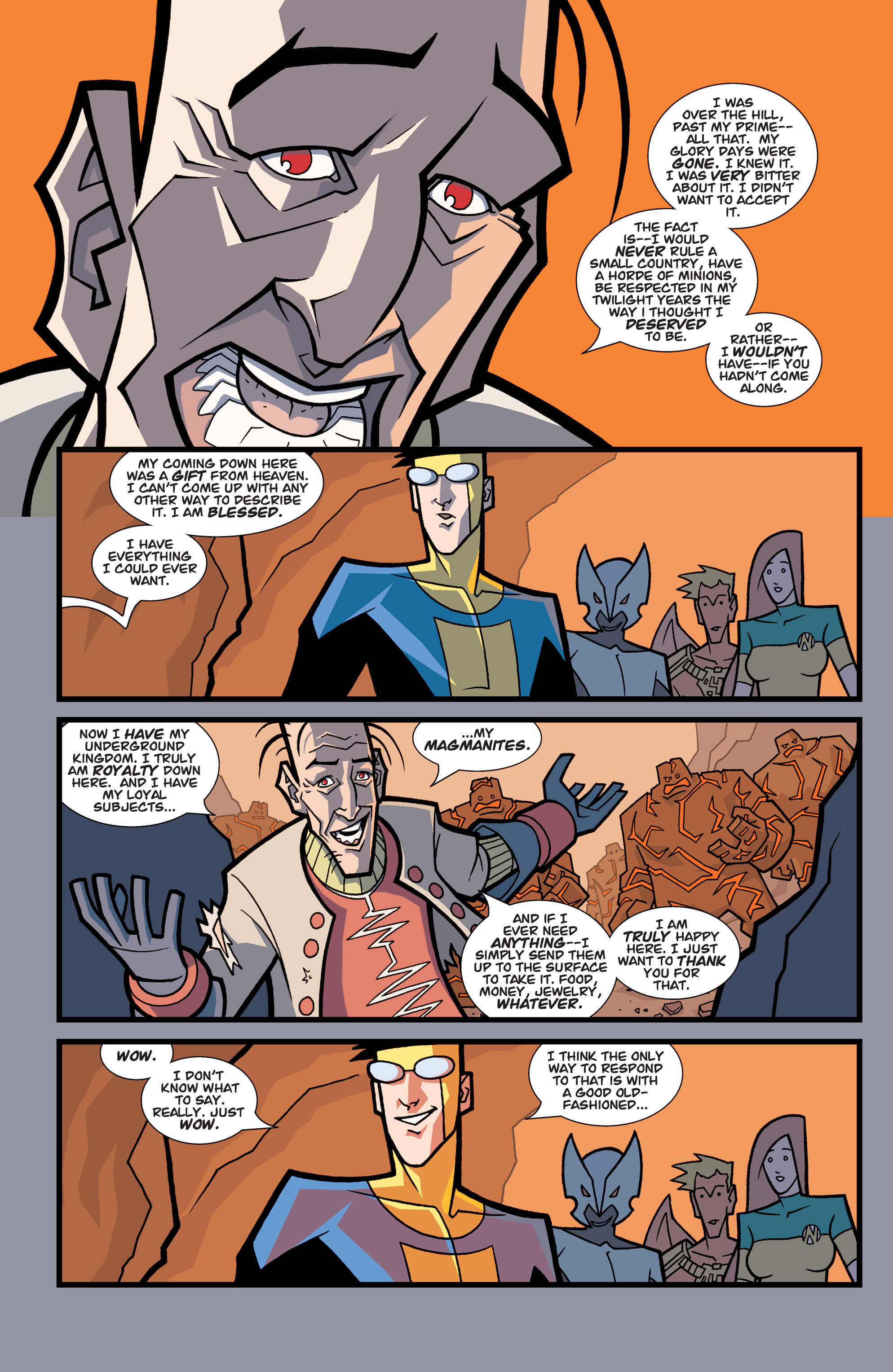 Read online Invincible comic -  Issue # _TPB 7 - Threes Company - 134