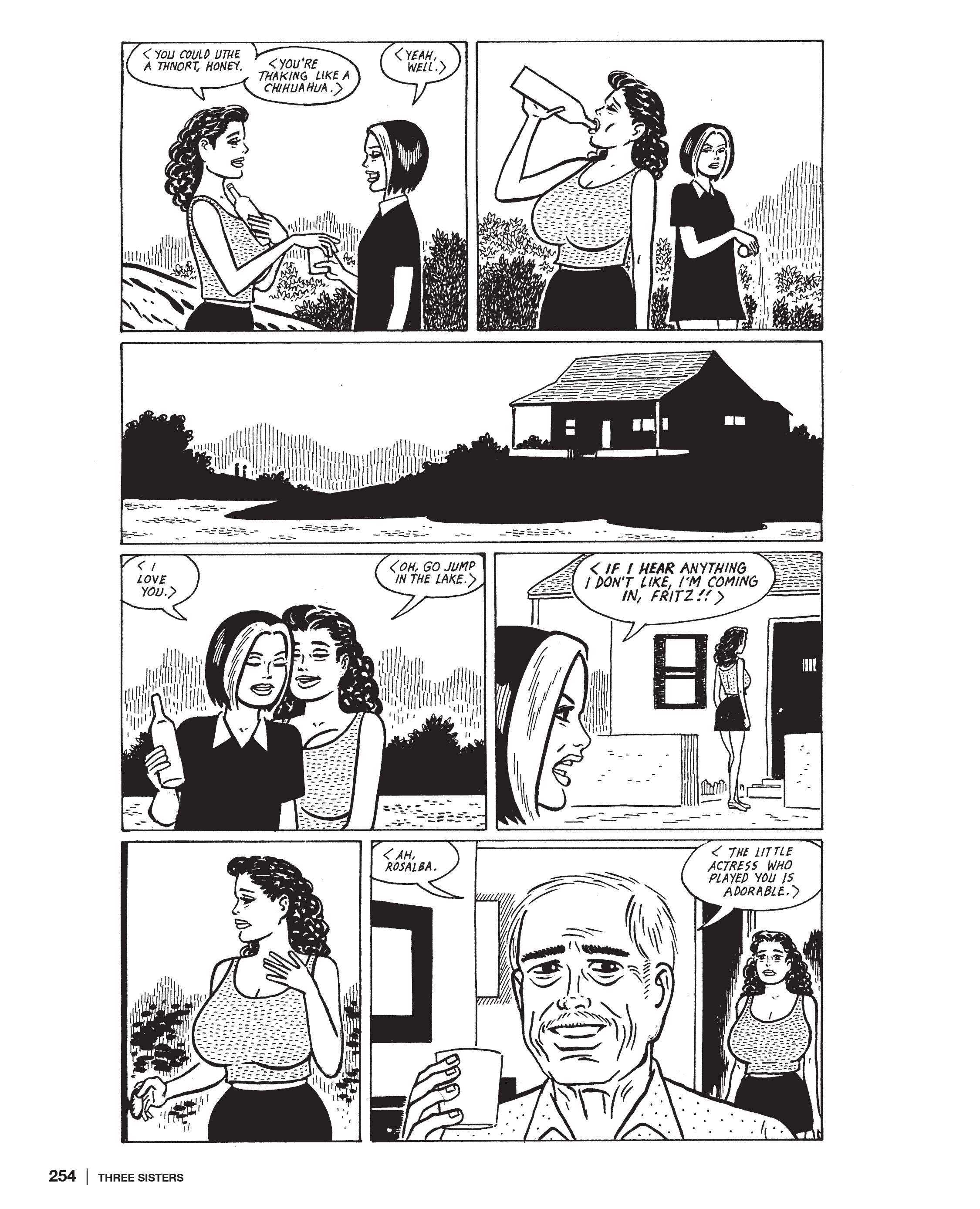 Read online Three Sisters: The Love and Rockets Library comic -  Issue # TPB (Part 3) - 54