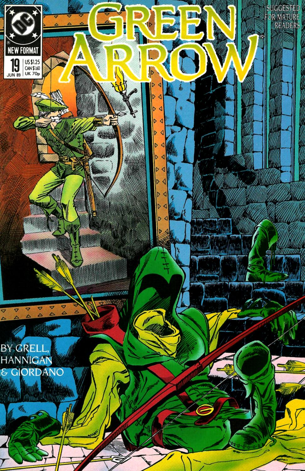 Read online Green Arrow (1988) comic -  Issue #19 - 1