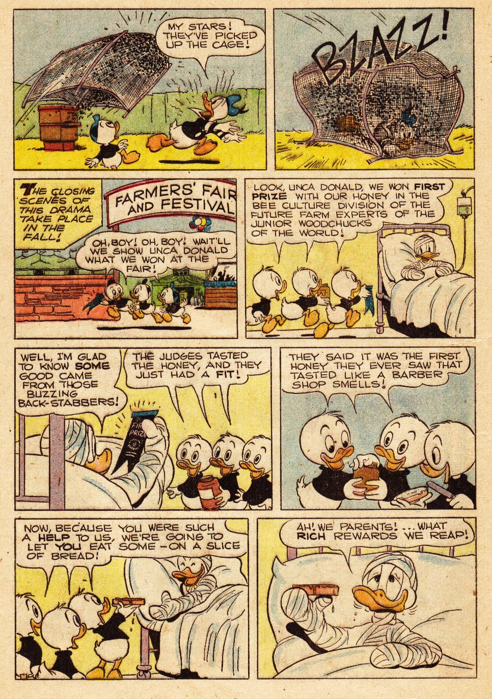 Read online Walt Disney's Comics and Stories comic -  Issue #158 - 12