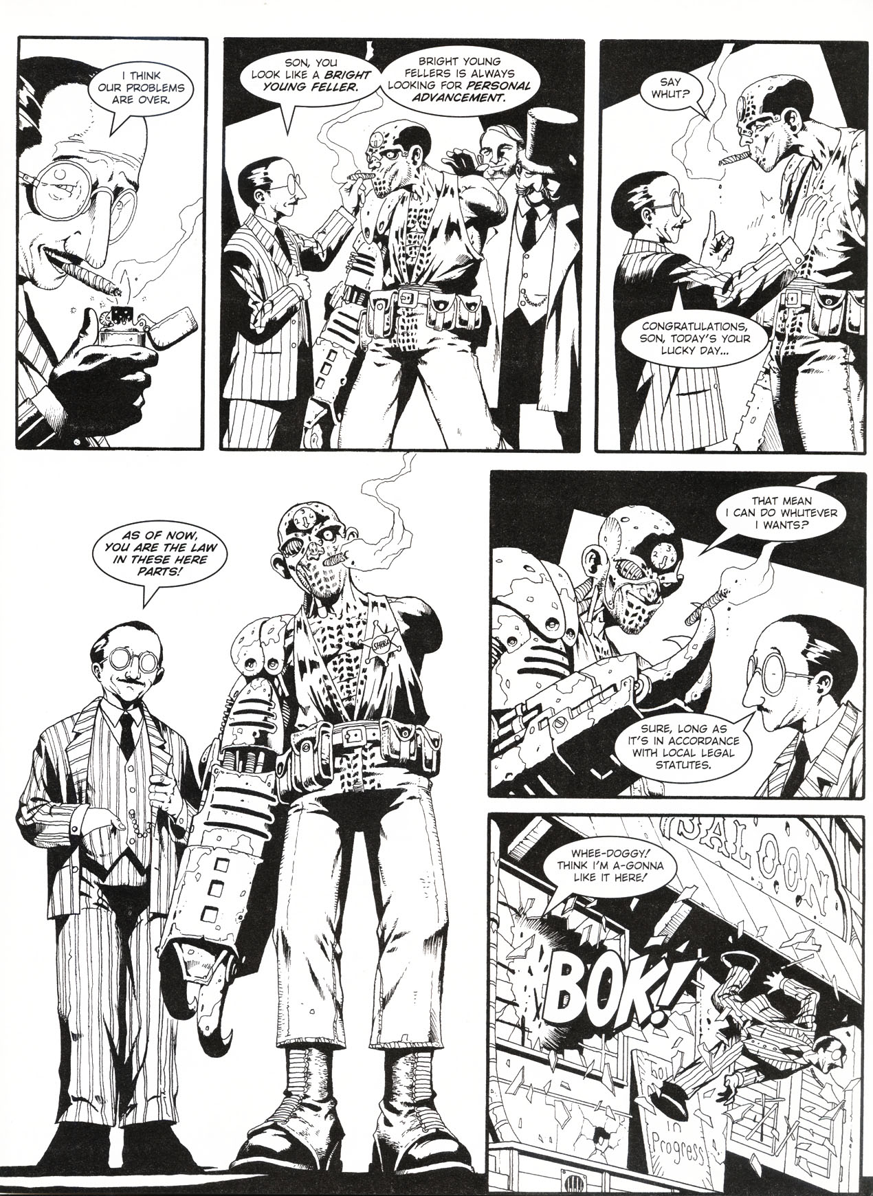 Read online Judge Dredd Megazine (vol. 3) comic -  Issue #75 - 18