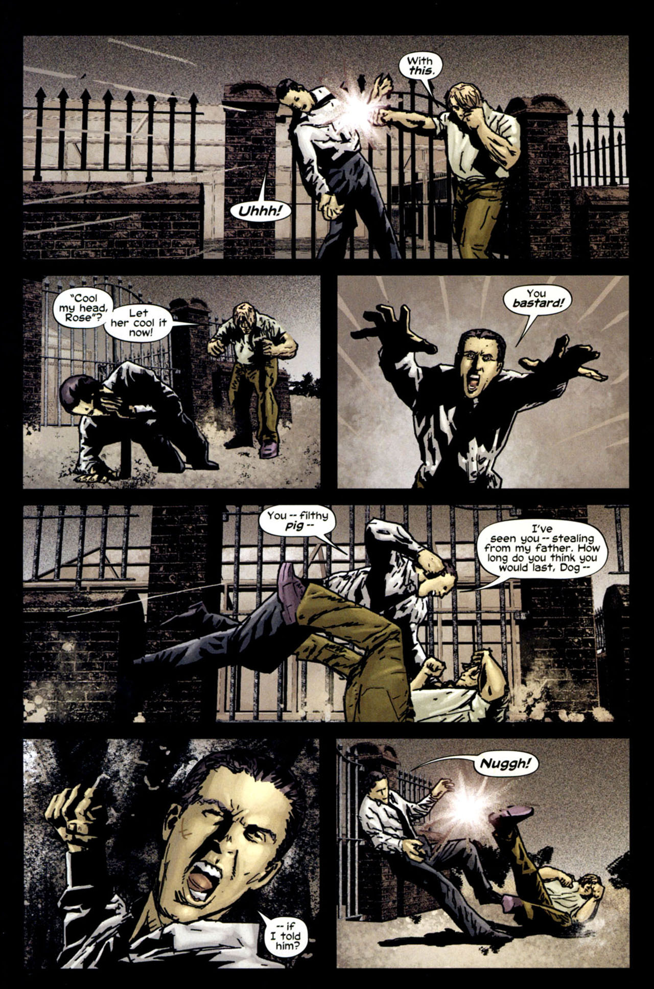 Read online Wolverine Noir comic -  Issue #2 - 11