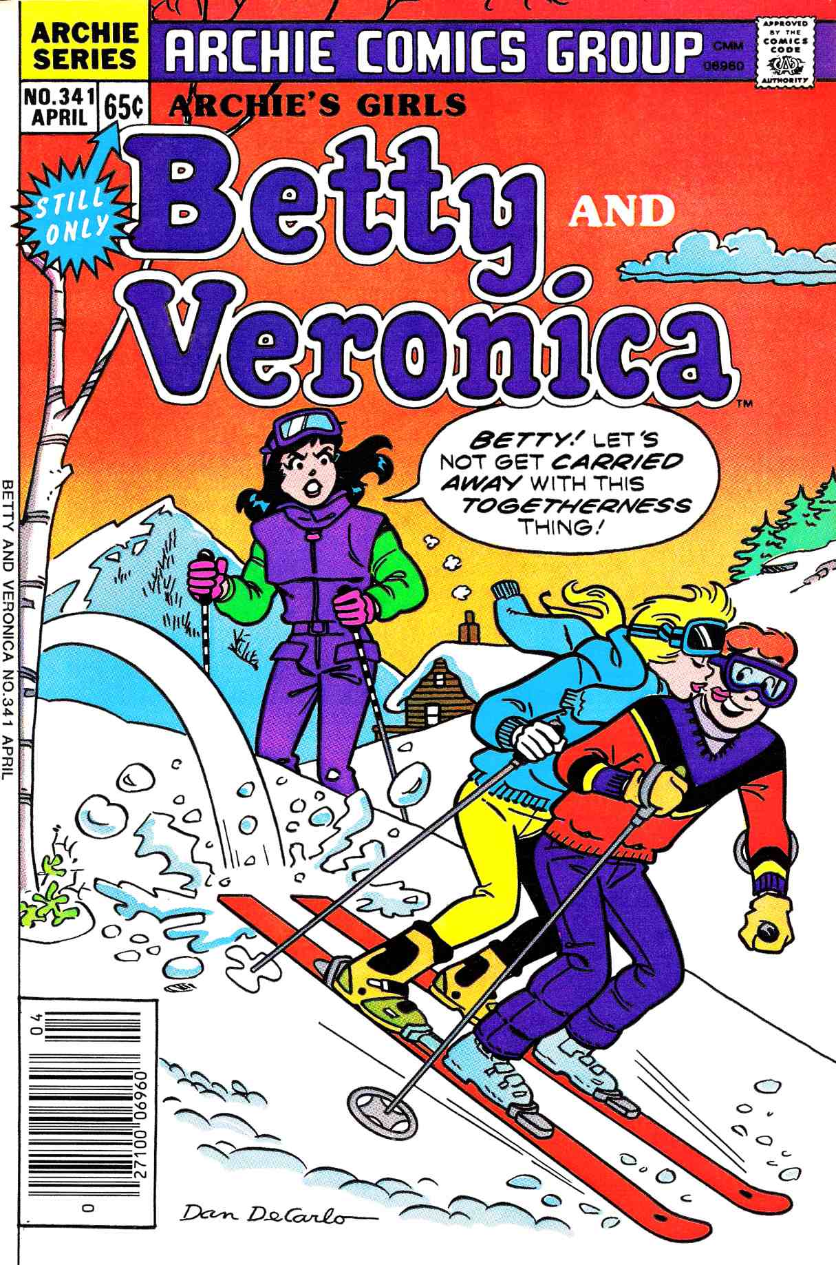 Read online Archie's Girls Betty and Veronica comic -  Issue #341 - 1