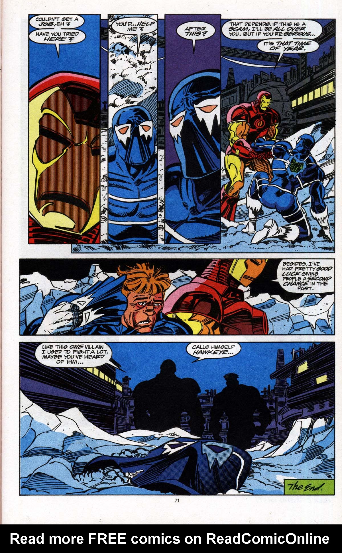Read online Marvel Holiday Special (1991) comic -  Issue #1992 - 72
