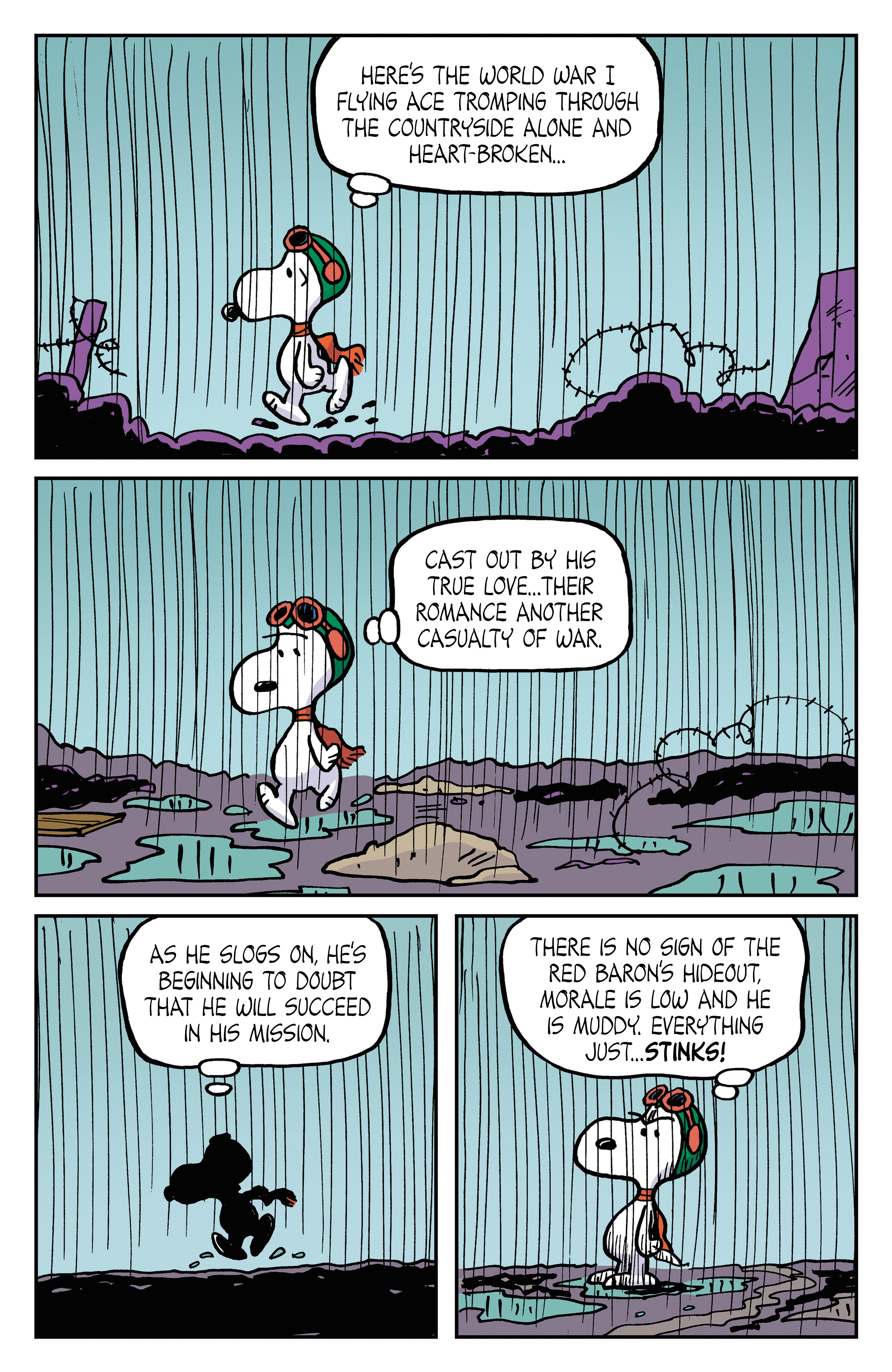 Read online Peanuts: Where Beagles Dare! comic -  Issue # Full - 67