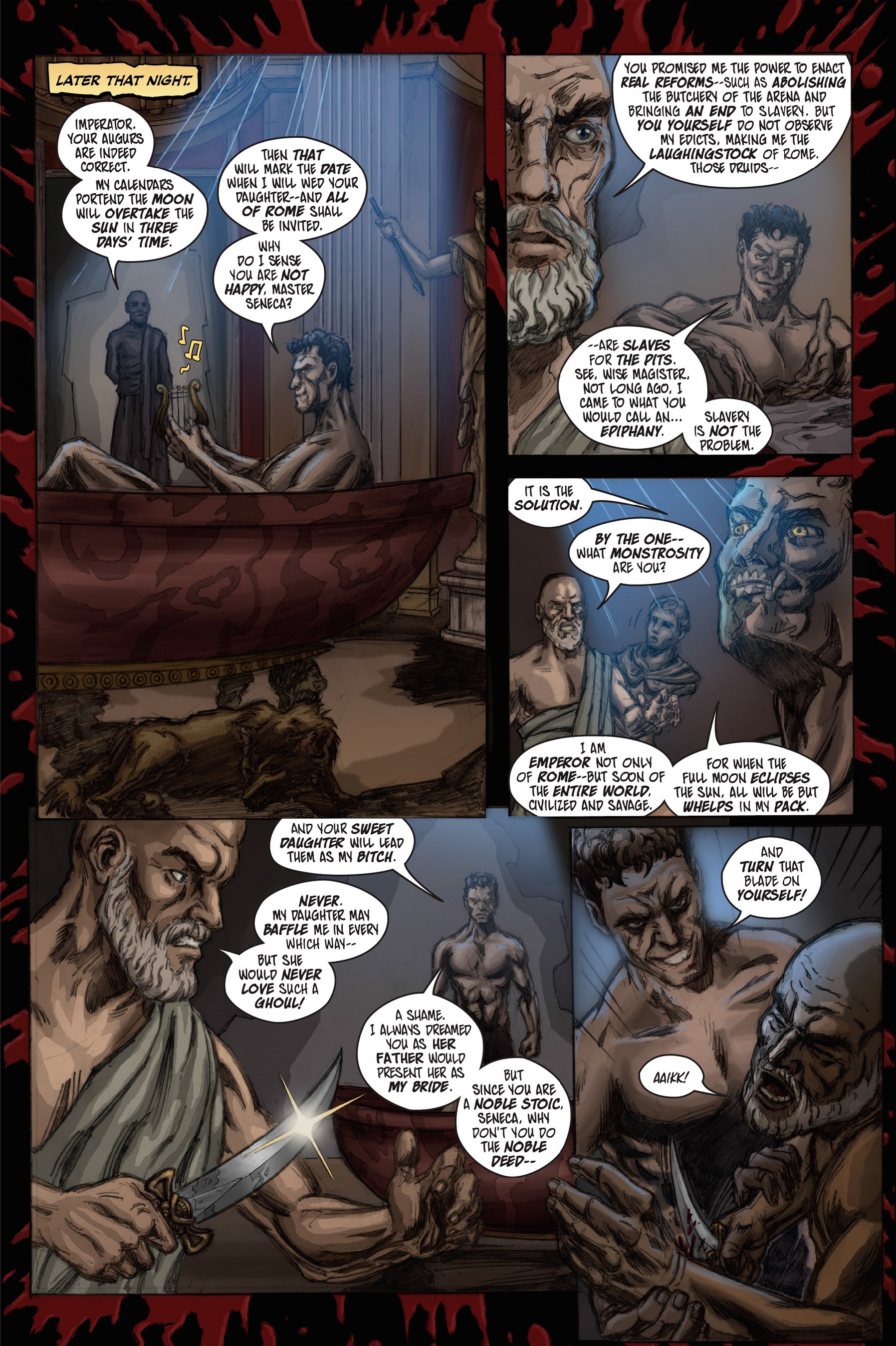 Read online Empire of the Wolf comic -  Issue #4 - 8