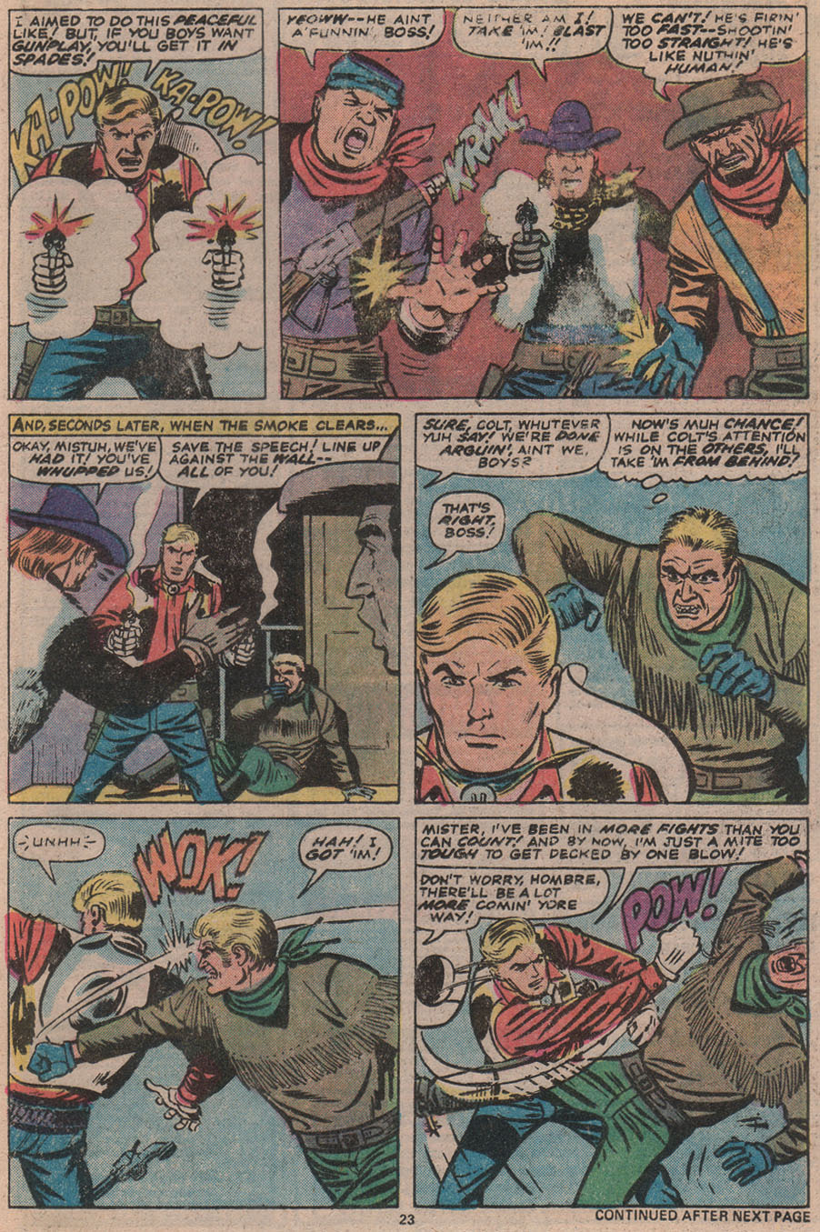 Read online Kid Colt Outlaw comic -  Issue #222 - 25