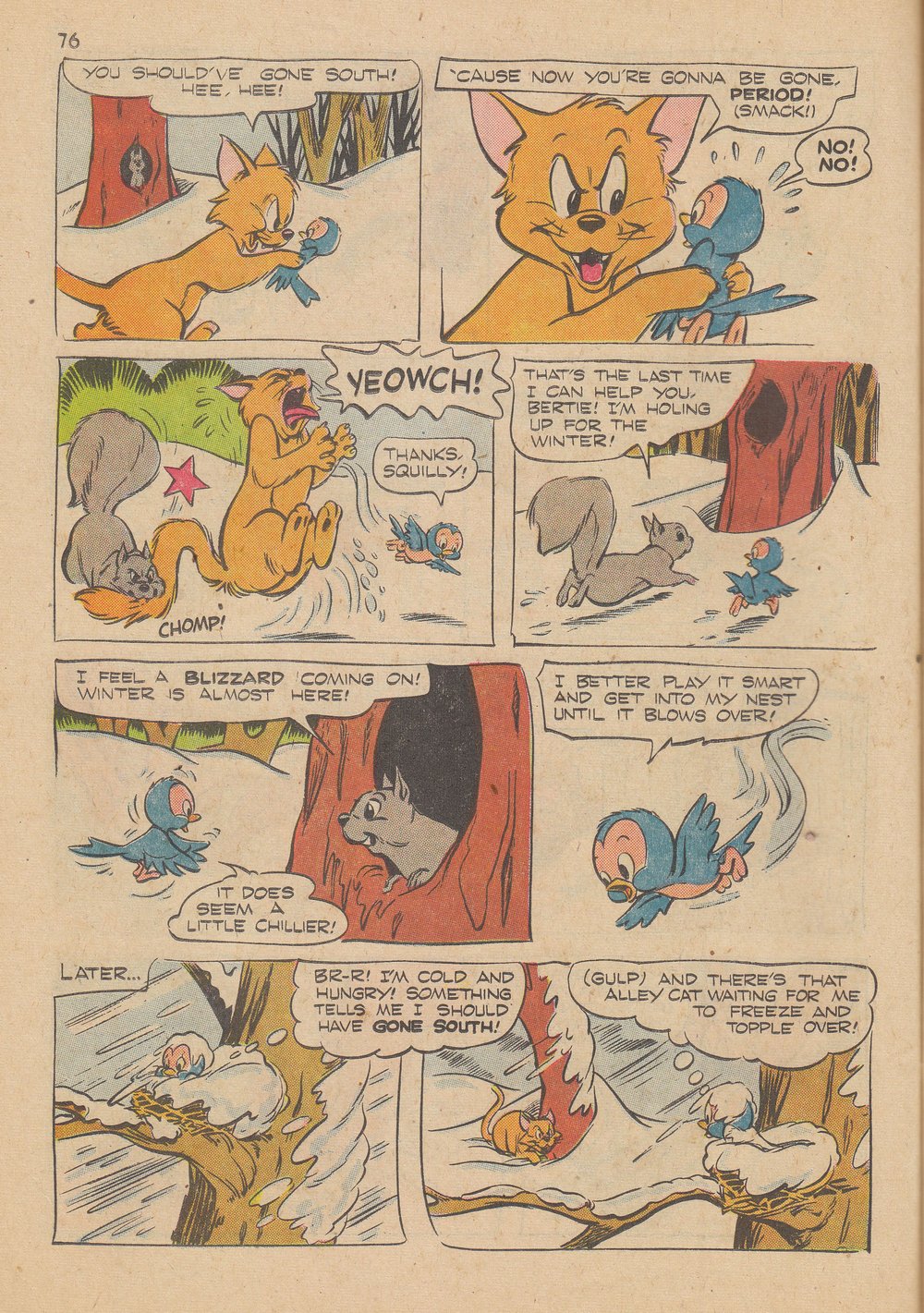 Read online M.G.M.'s Tom and Jerry's Winter Fun comic -  Issue #4 - 79