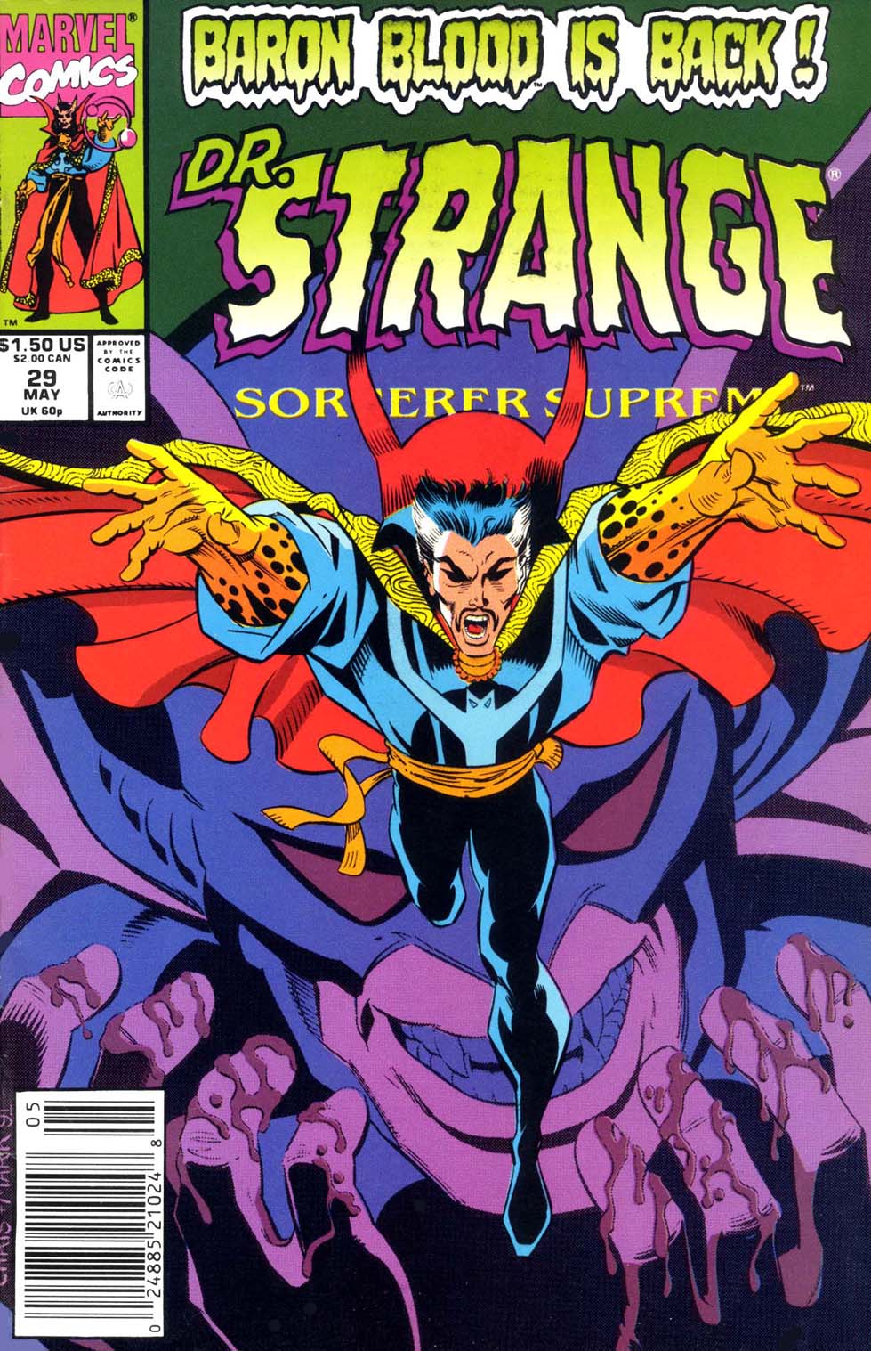 Read online Doctor Strange: Sorcerer Supreme comic -  Issue #29 - 1