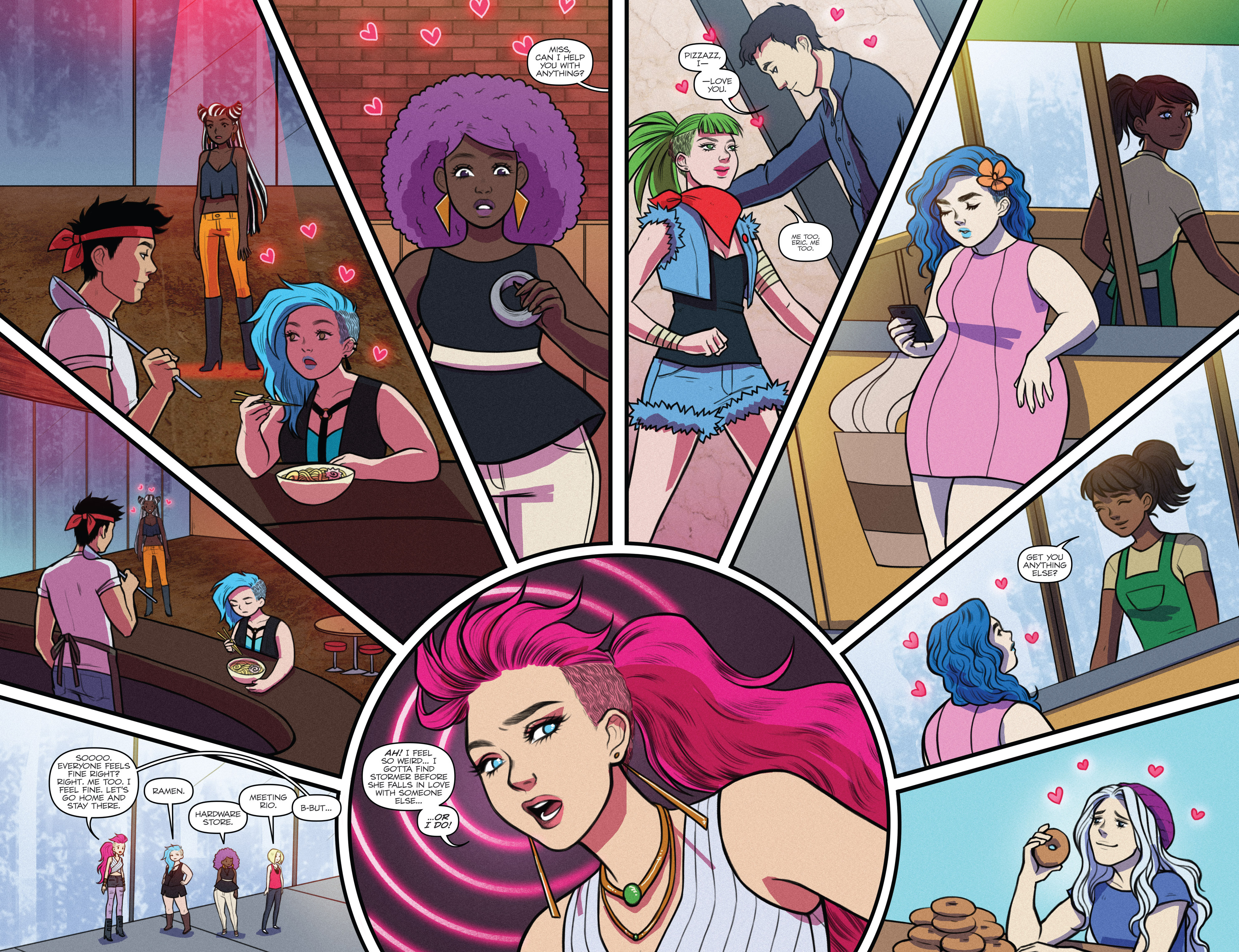 Read online Jem and The Holograms comic -  Issue # _Special - Valentine's Day - 12