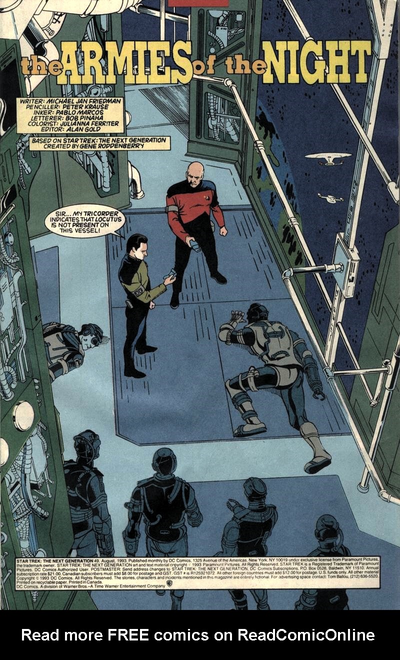 Read online Star Trek: The Next Generation (1989) comic -  Issue #49 - 2