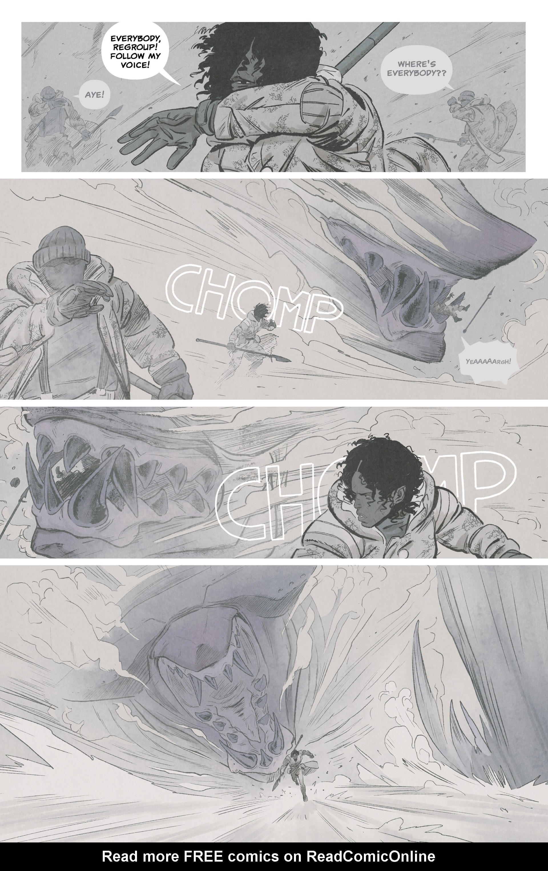 Read online Giants: Ghosts of Winter comic -  Issue # TPB - 86