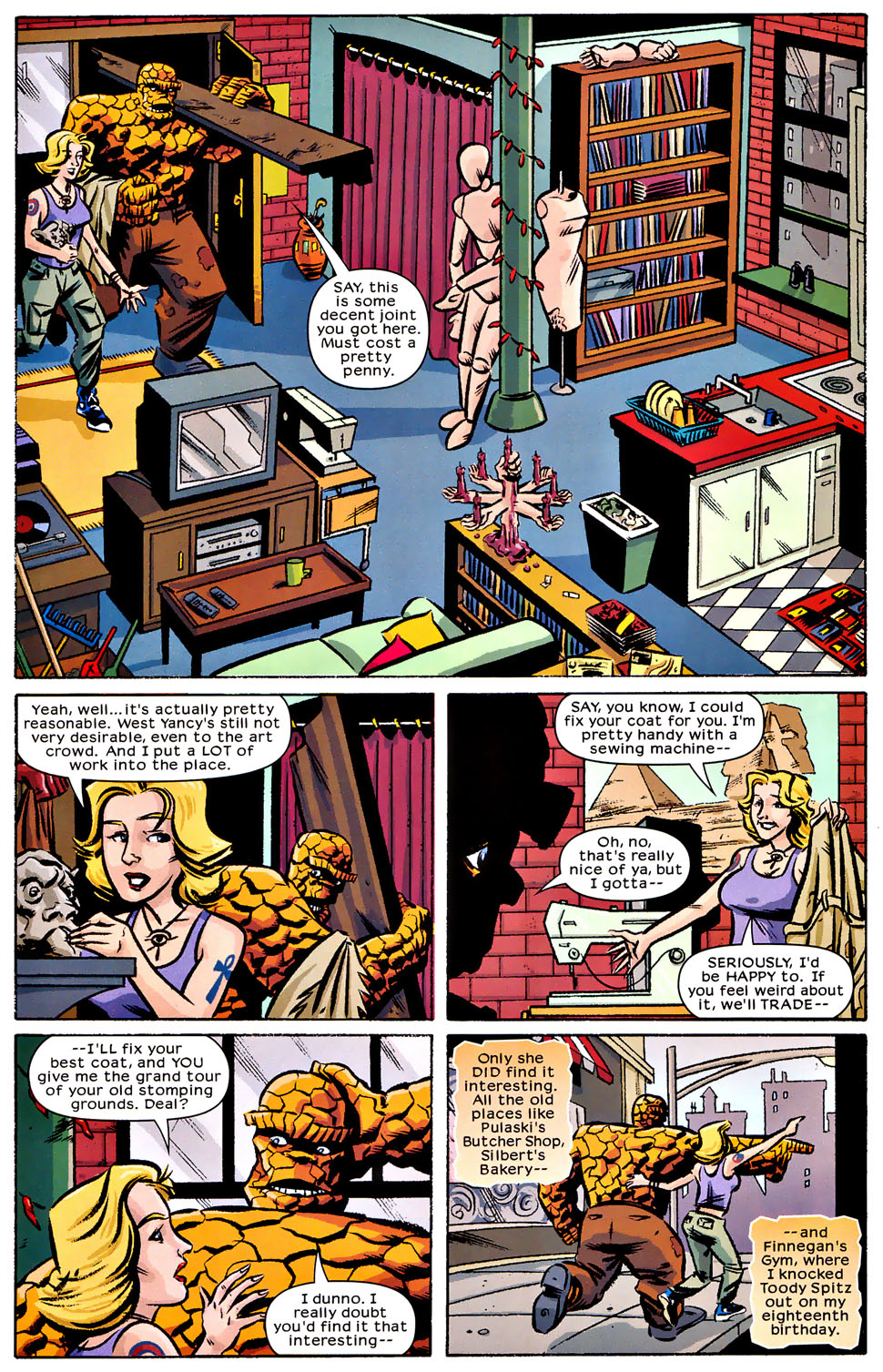 Read online Startling Stories: The Thing - Night Falls on Yancy Street comic -  Issue #1 - 27