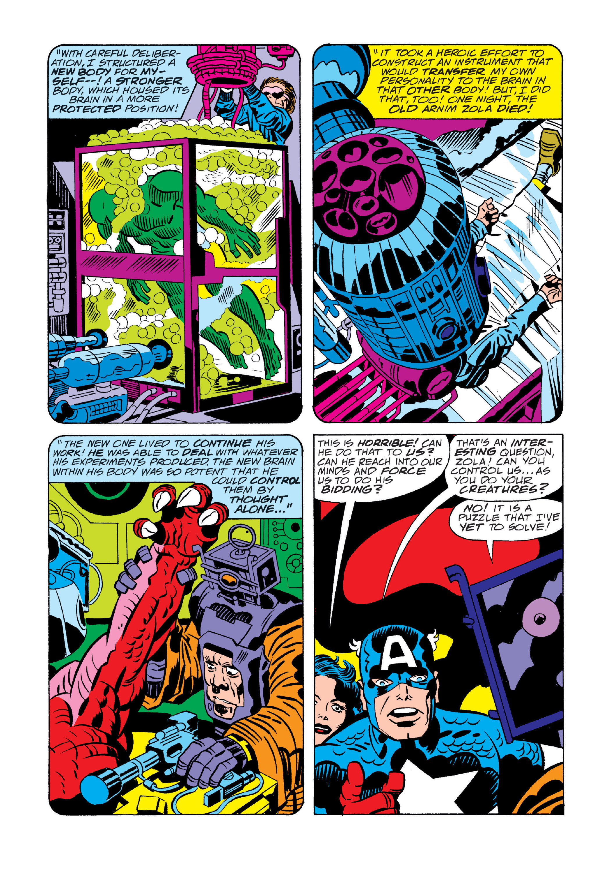 Read online Marvel Masterworks: Captain America comic -  Issue # TPB 11 (Part 2) - 62