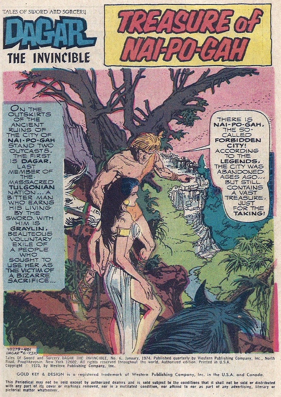 Read online Dagar the Invincible comic -  Issue #6 - 3