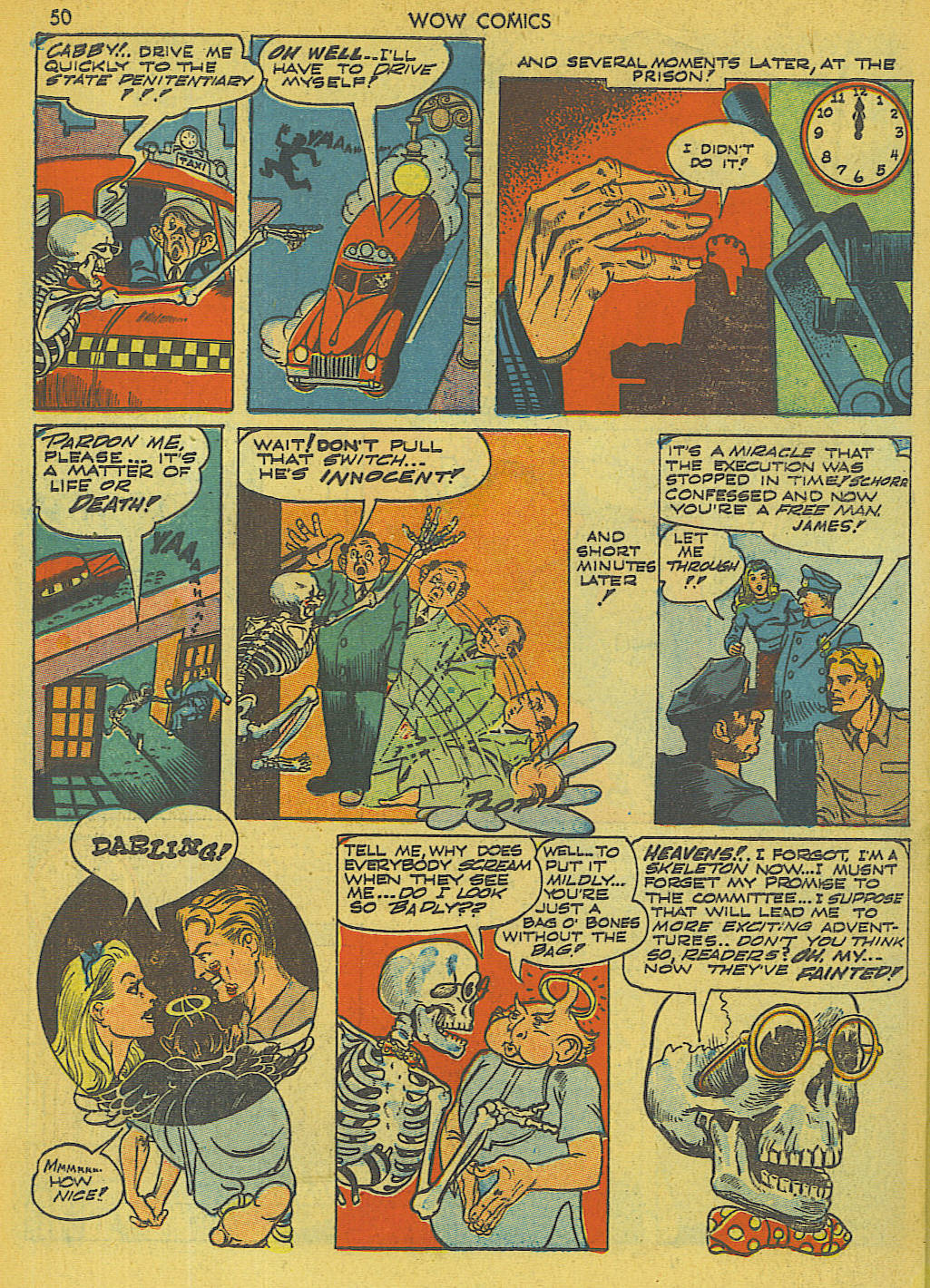 Read online Wow Comics comic -  Issue #6 - 50