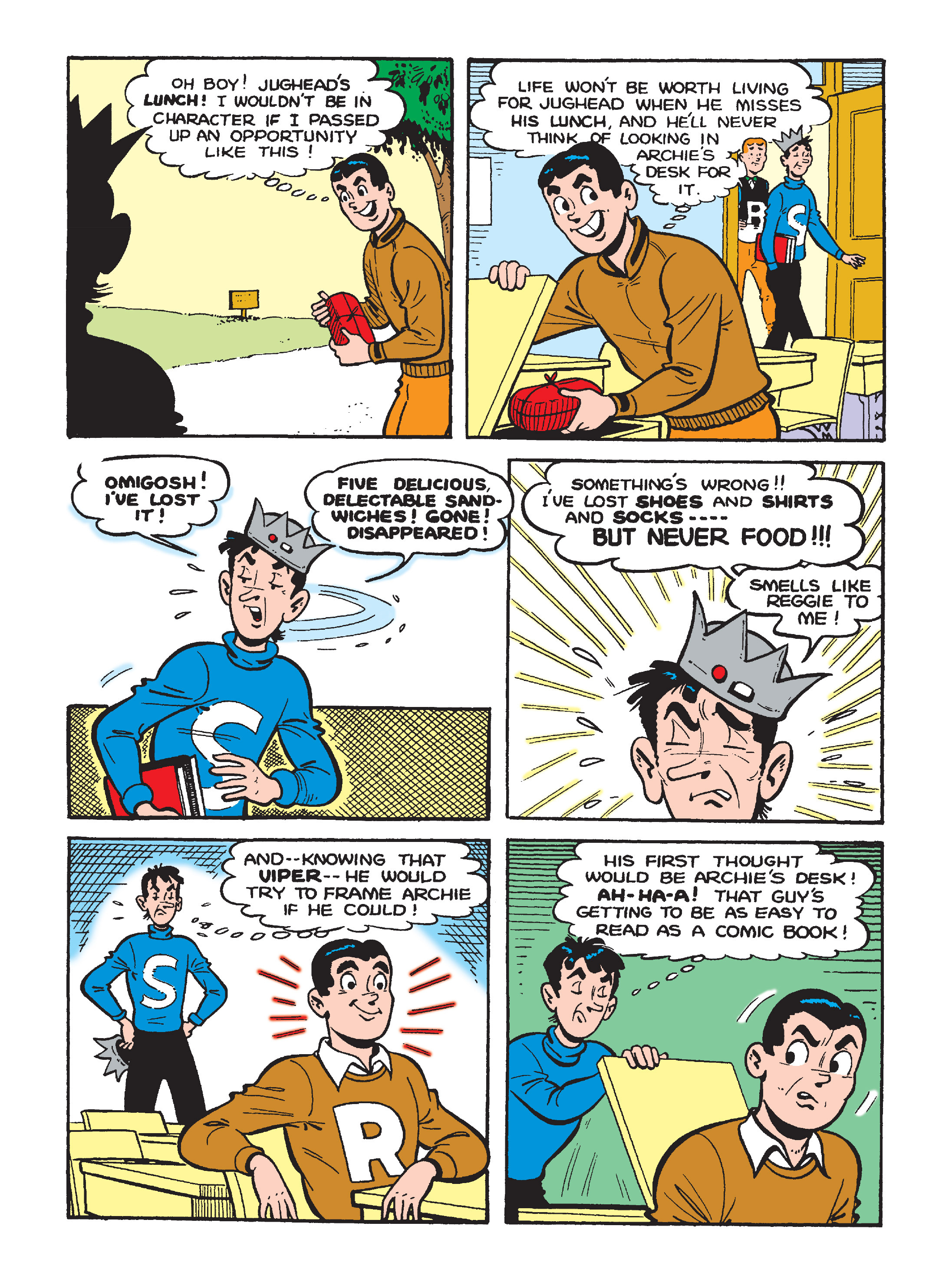 Read online Jughead and Archie Double Digest comic -  Issue #5 - 153