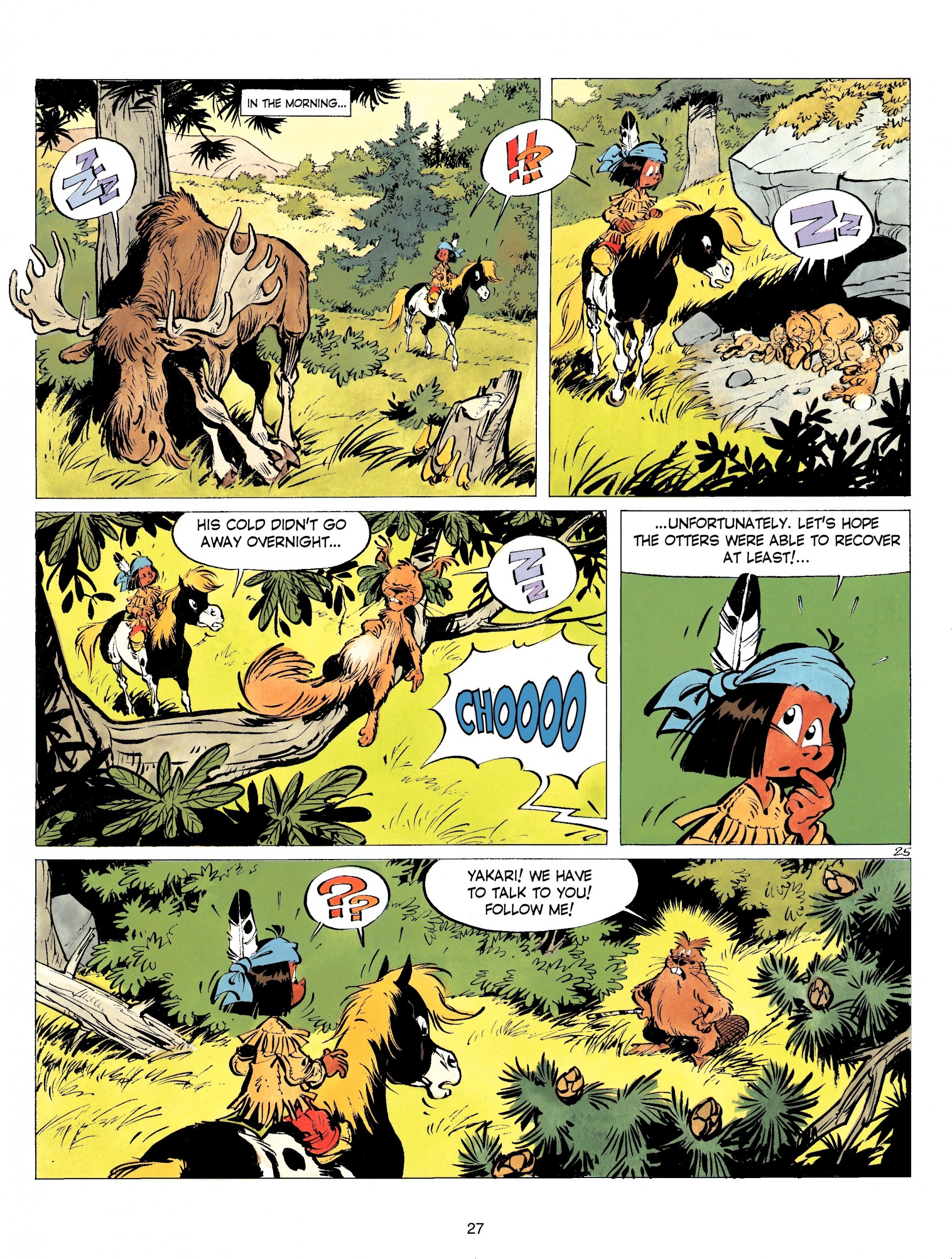 Read online Yakari comic -  Issue #5 - 27