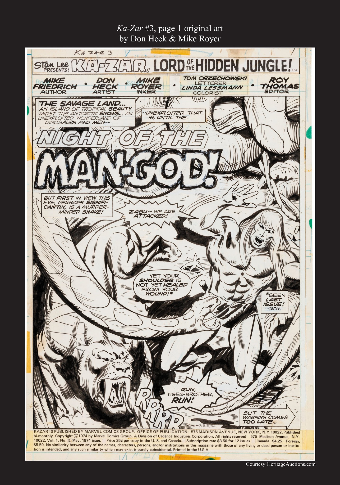 Read online Marvel Masterworks: Ka-Zar comic -  Issue # TPB 2 - 66