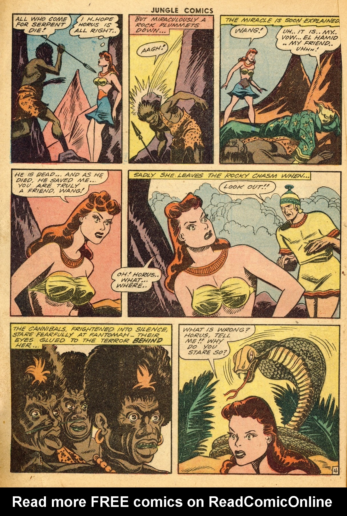 Read online Jungle Comics comic -  Issue #51 - 42