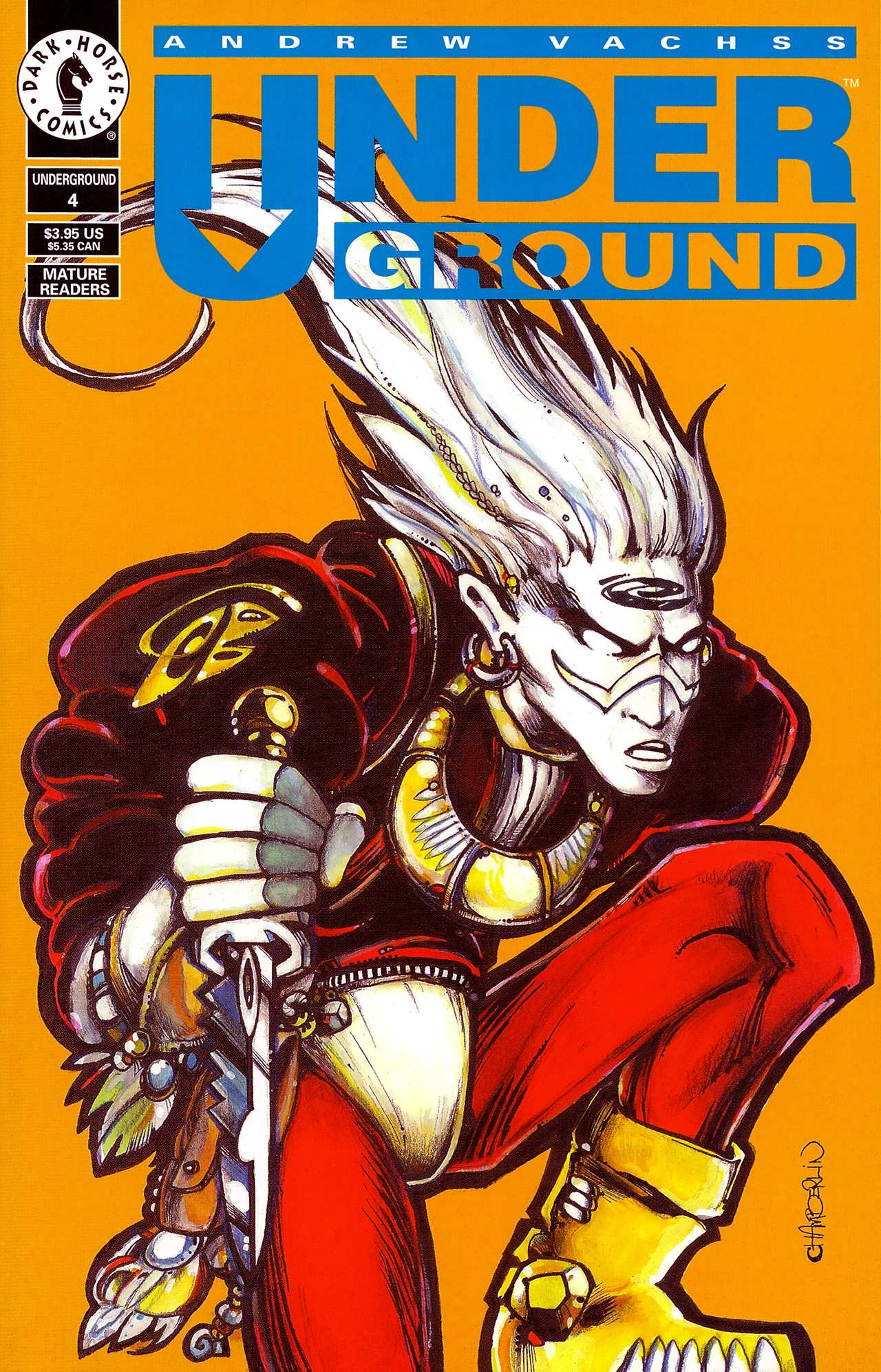 Read online Andrew Vachss' Underground comic -  Issue #4 - 1