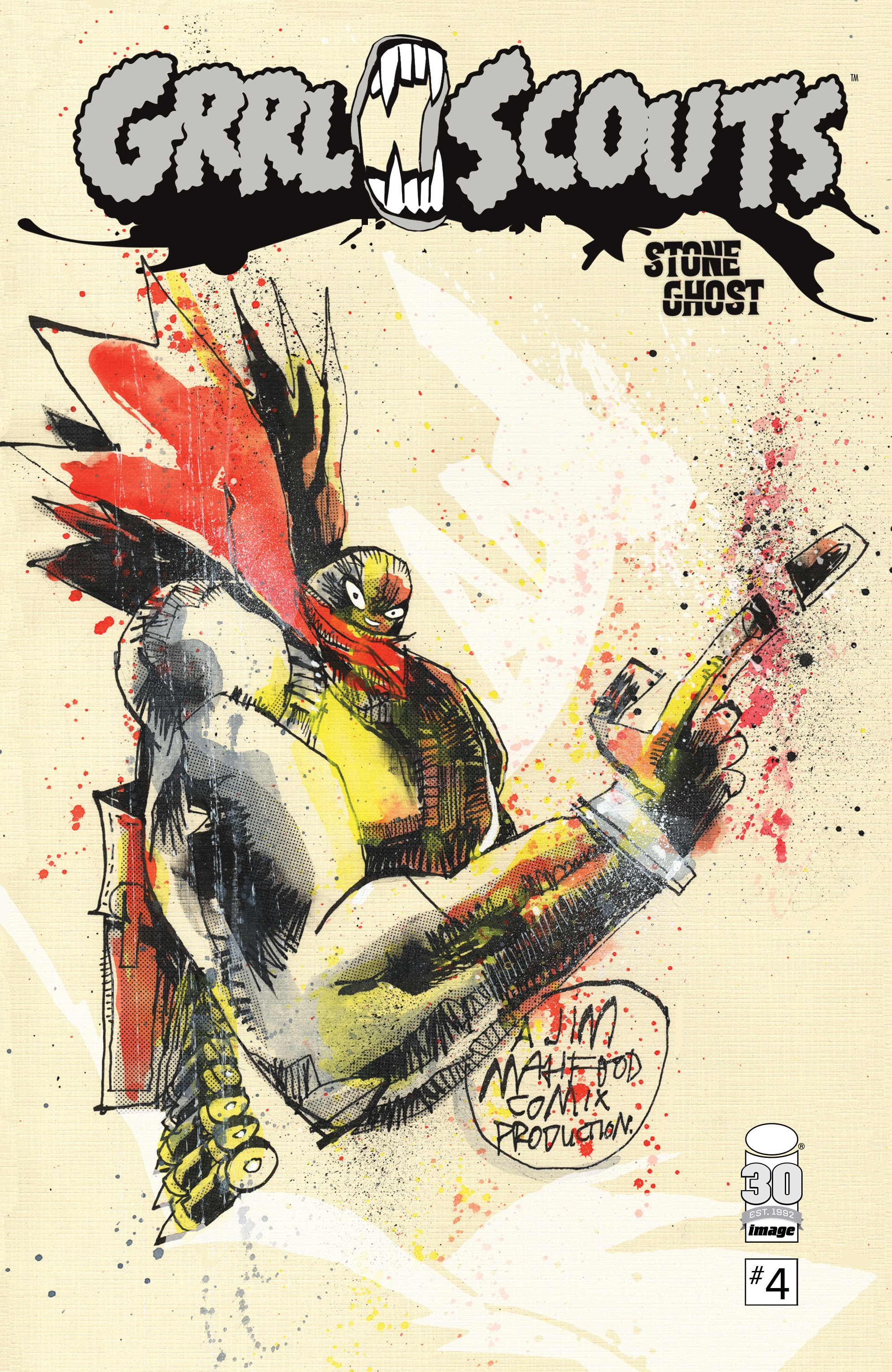 Read online Grrl Scouts: Stone Ghost comic -  Issue #4 - 1